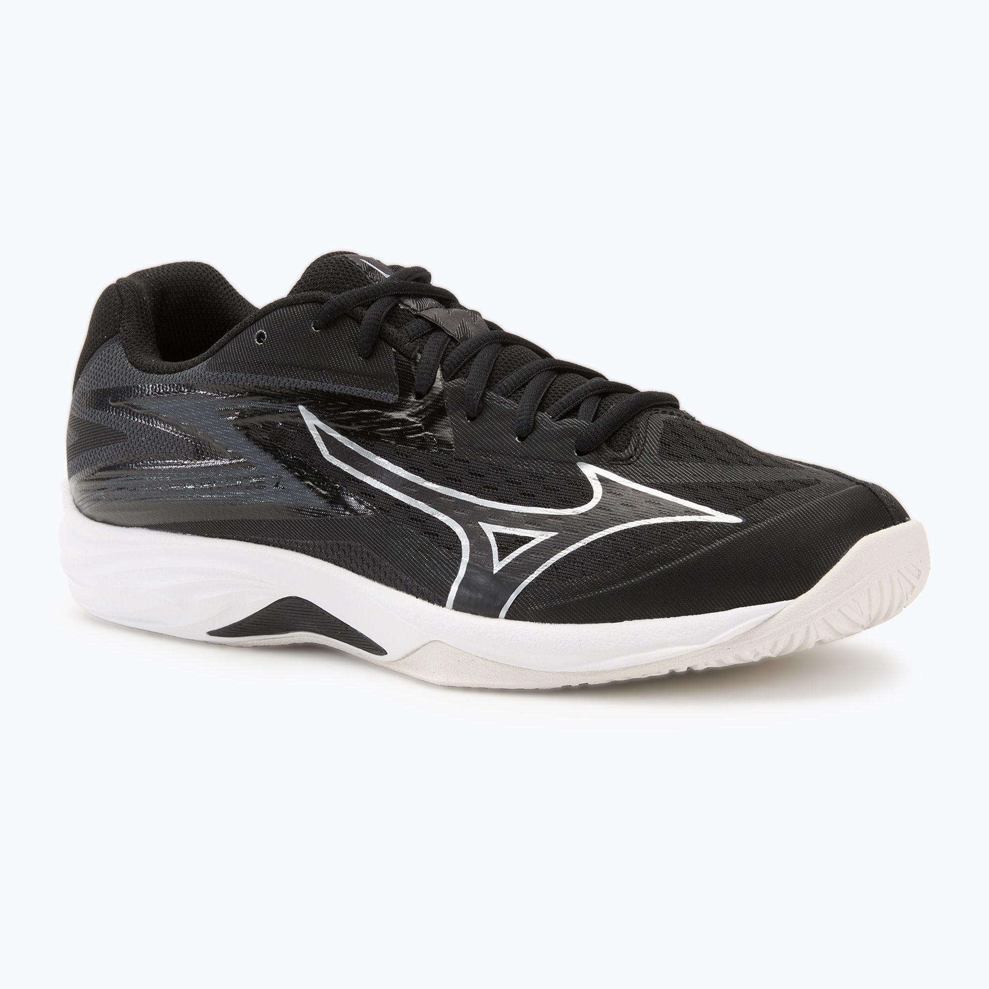 Mizuno Thunder Blade Z black/silver volleyball shoes (V1GA237052