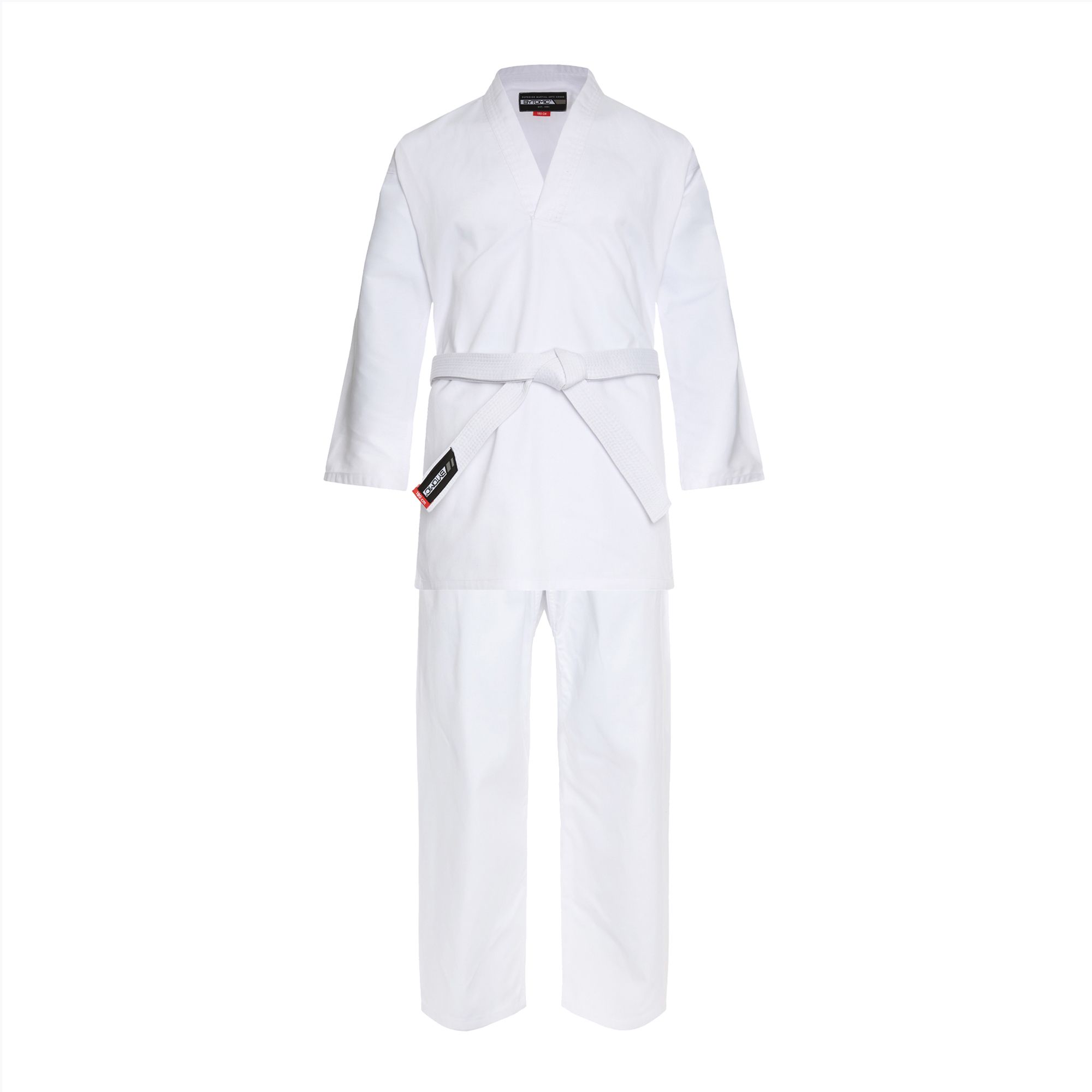 Dobok for taekwondo Bytomic Red Label V-Neck Martial Arts white (7 (200 cm))