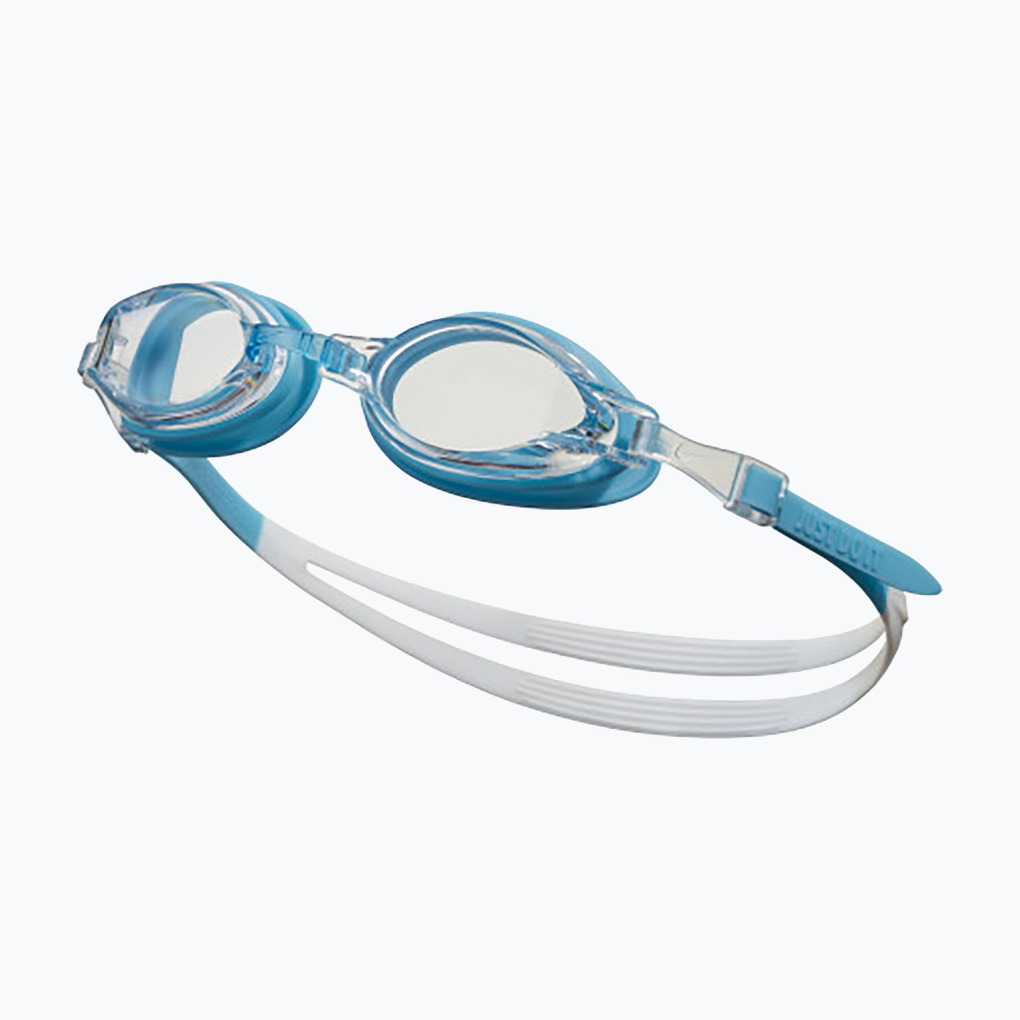 Nike Chrome swim goggles aquarius blue