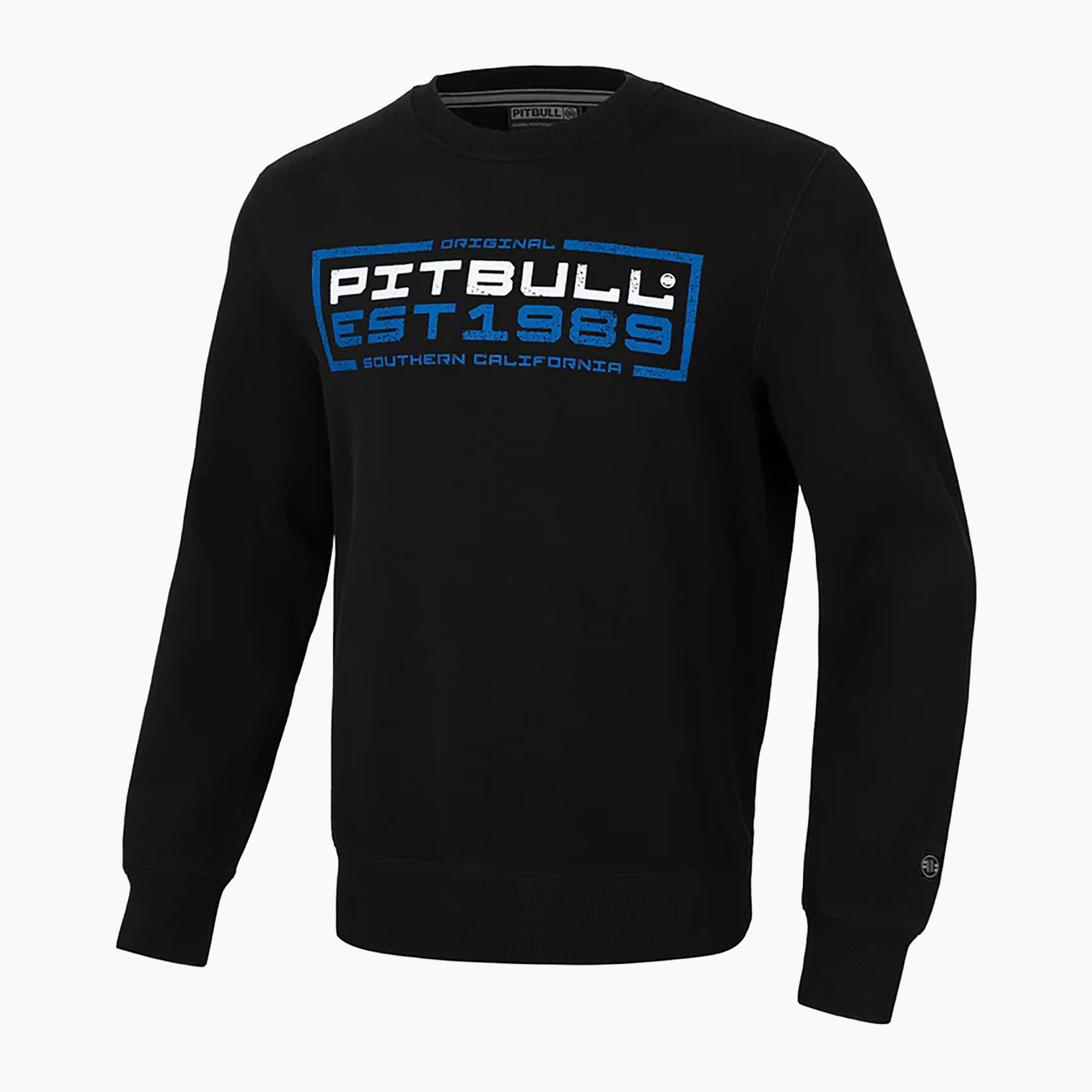 Men's Pitbull West Coast Crewneck Sweatshirt In Blue black (S)