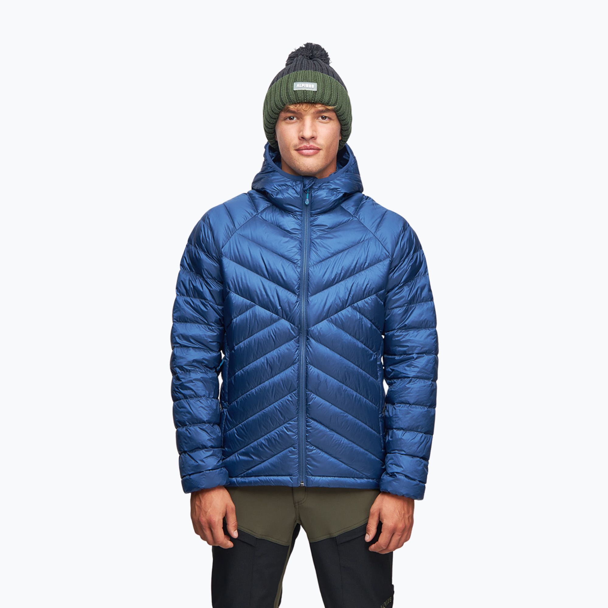 Alpinus Pollux Pro men's down jacket navy blue