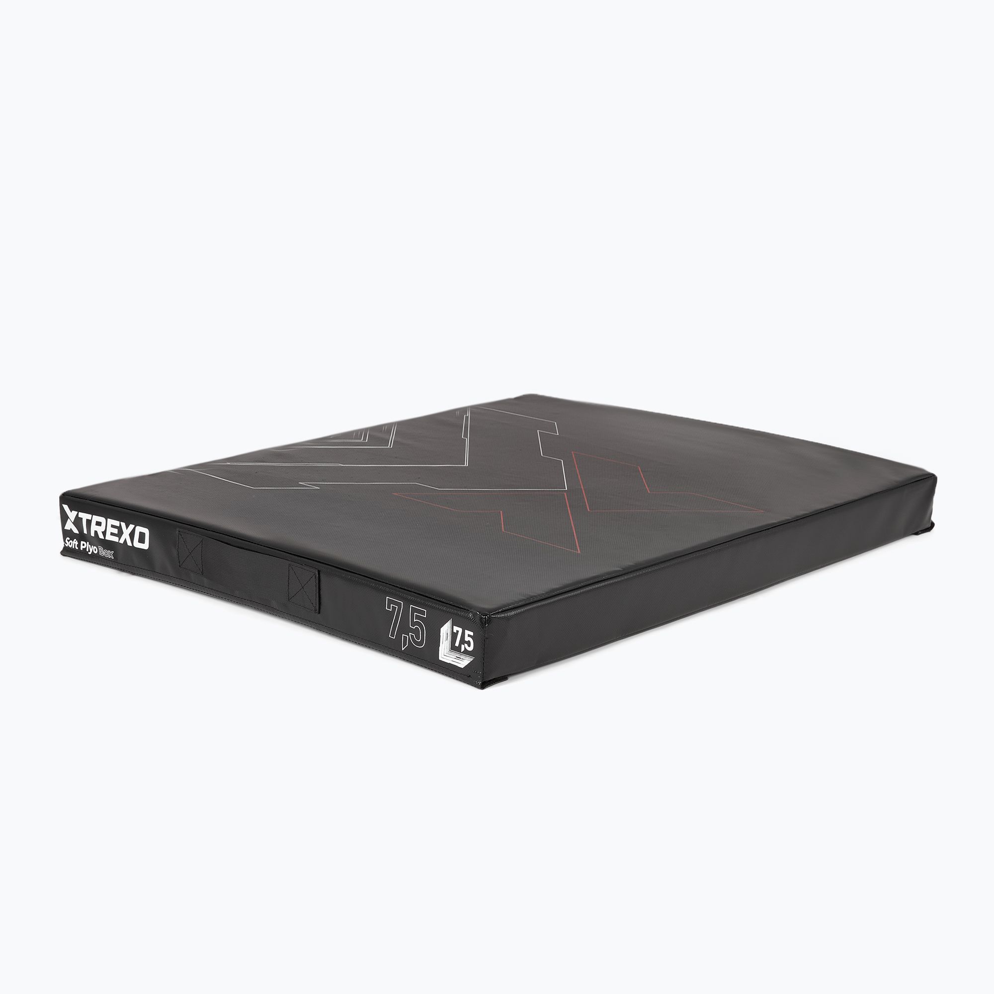 Foldable plyometric box XTREXO 7,5 cm black (TRX-PLB007) - Sportano.com