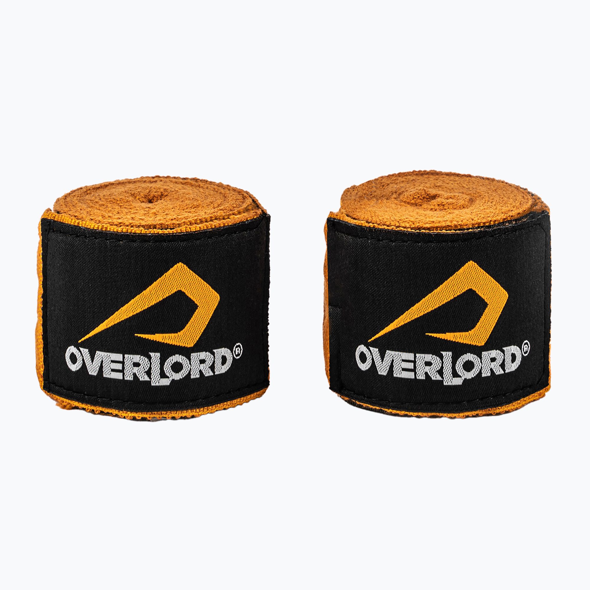 Boxing bandages Overlord elastic 400 cm orange (400 cm)