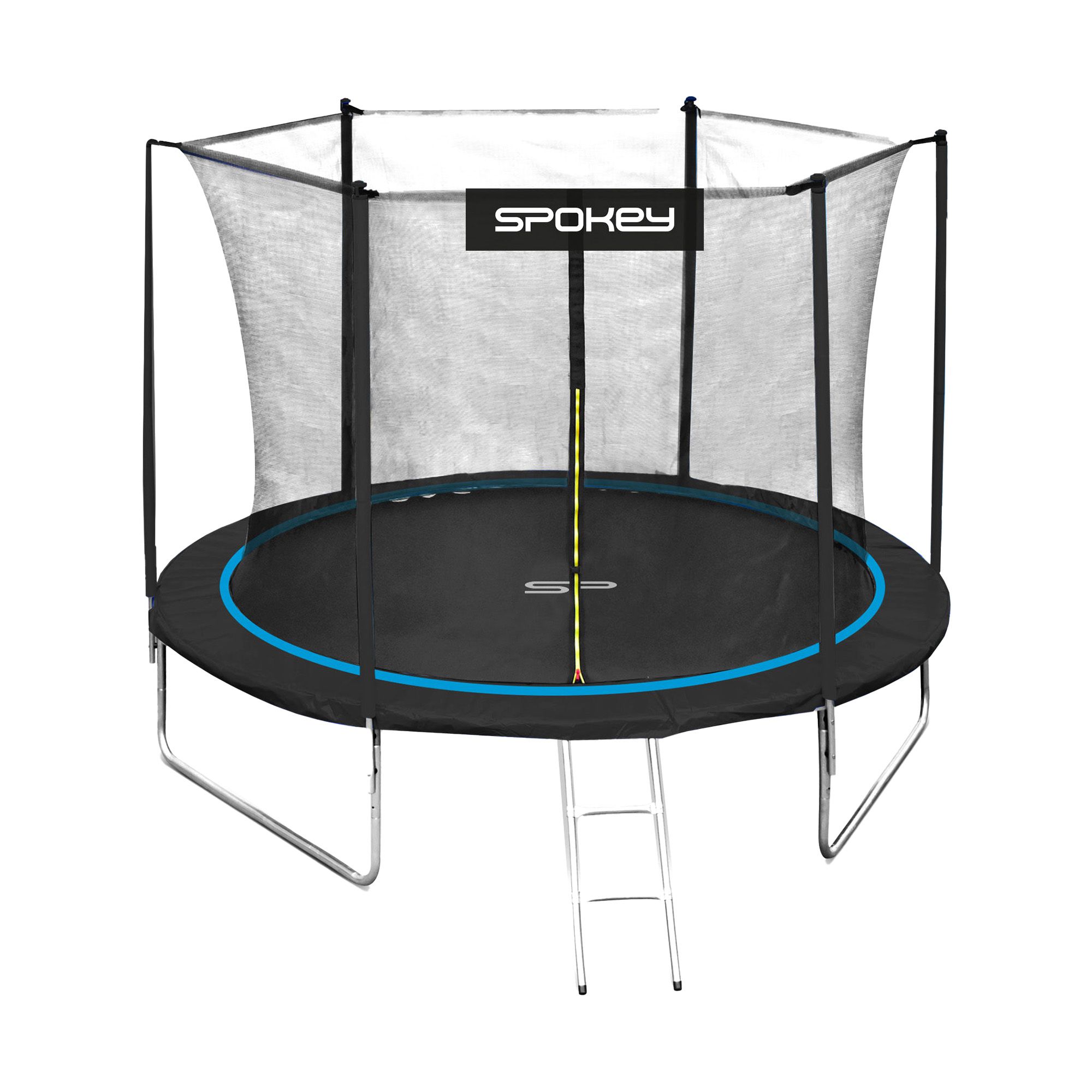 Garden trampoline Spokey Jumper II 305 cm black 941434 (305 cm)