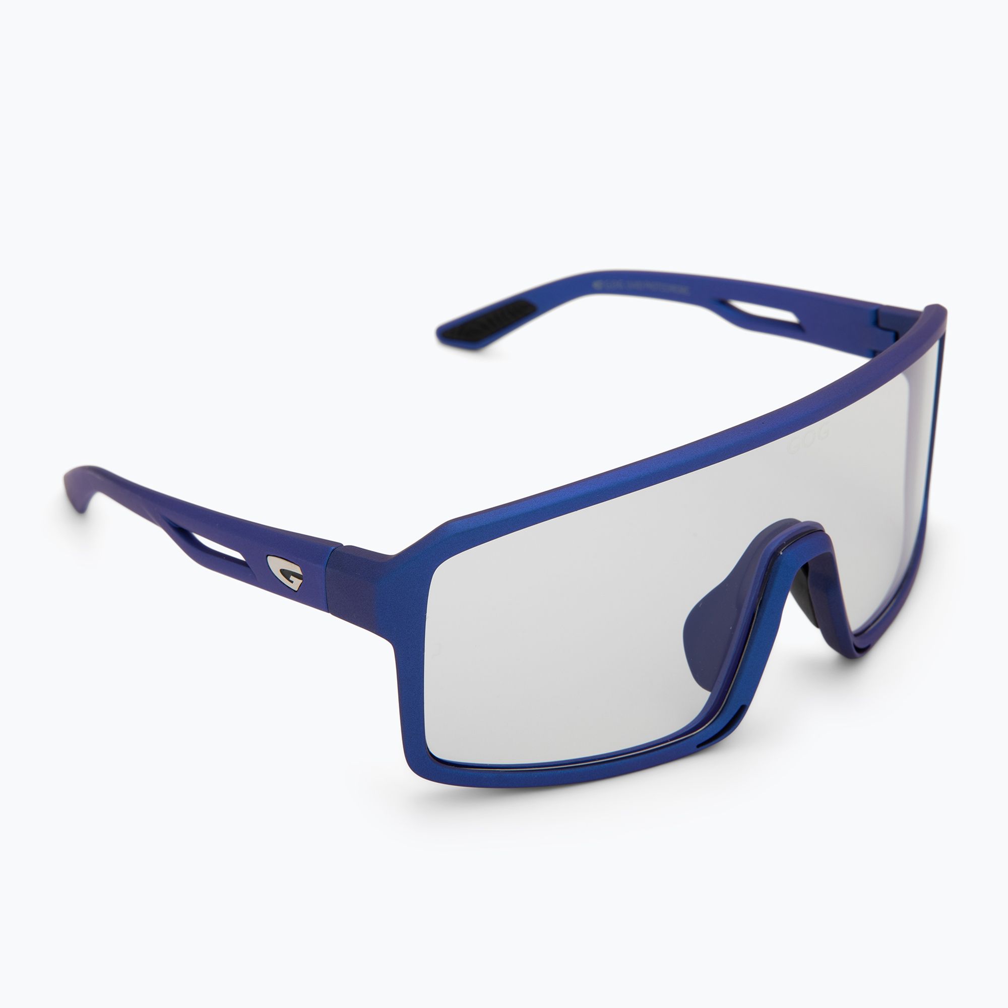 GOG Ragnarok matt metallic navy blue/reflex blue sunglasses (E517-4C ...