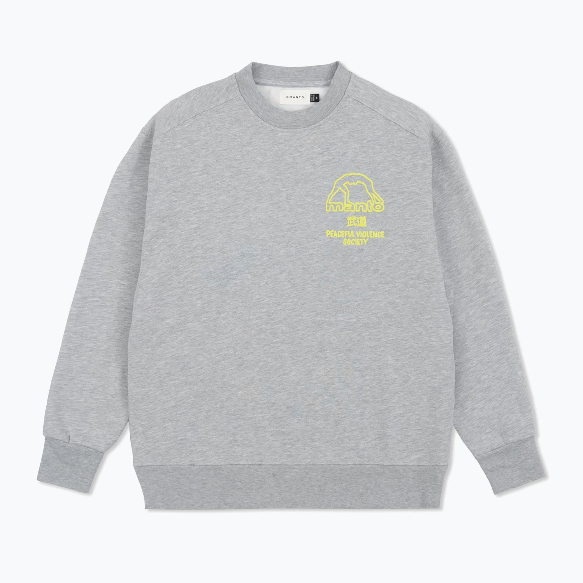 MANTO Society sweatshirt melange