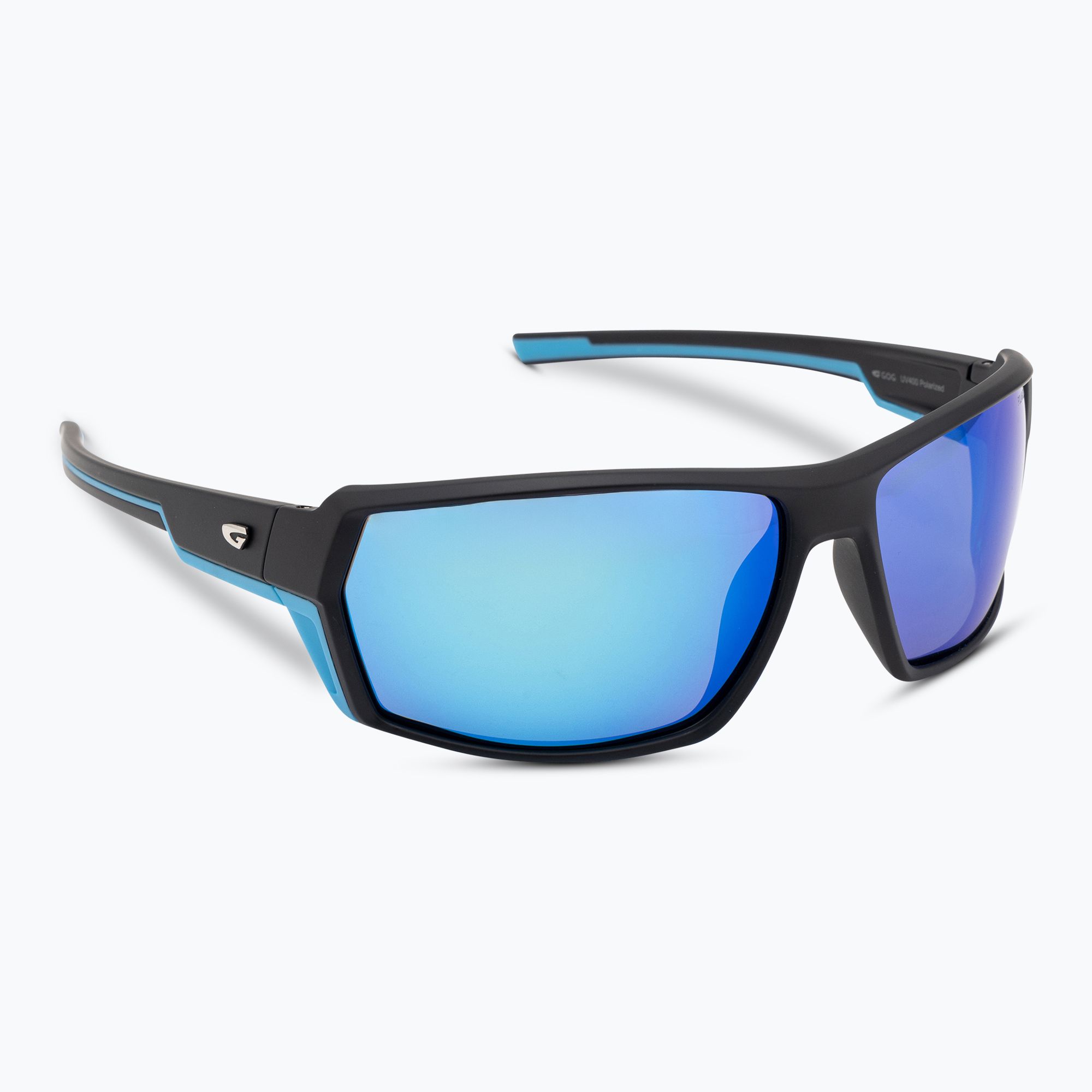 GOG Mistral matt back/blue/polychromatic white-blue sunglasses (E277-2P ...