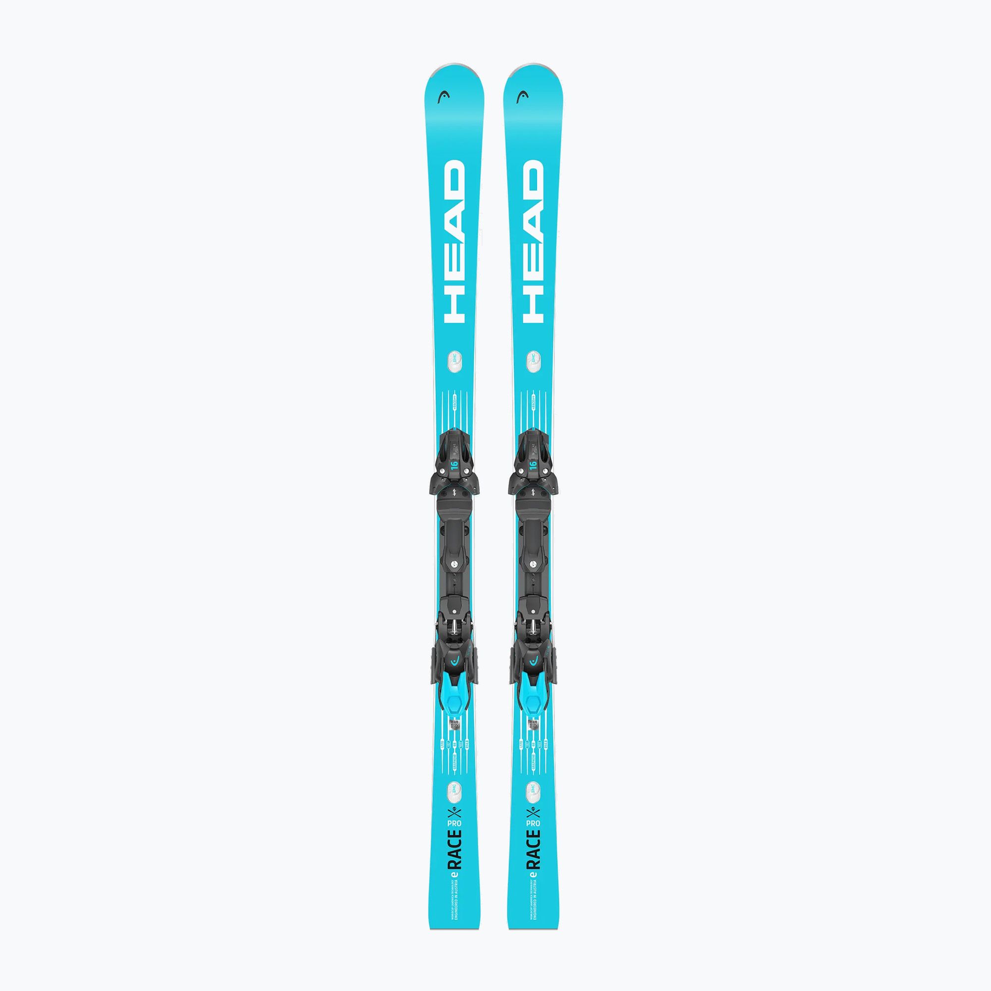 313255 Alpine skis HEAD WC Rebels e-Race Pro RP WCR 14 + bindings Freeflex 14 ...