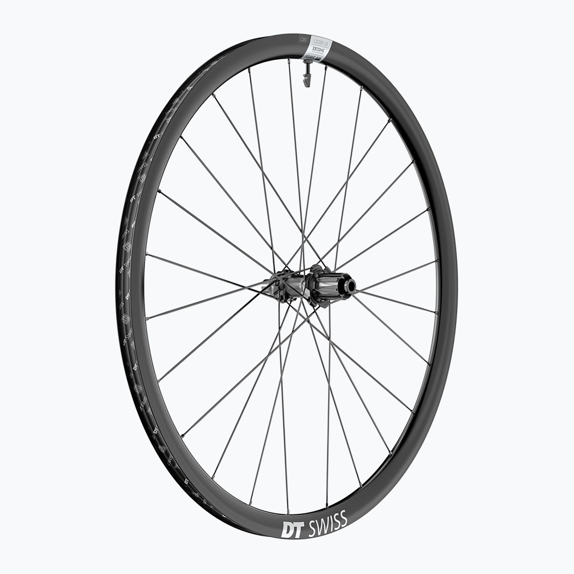 DT Swiss E 1800 SP 700C CL 30 12/142 ASF11 black rear bicycle wheel ...