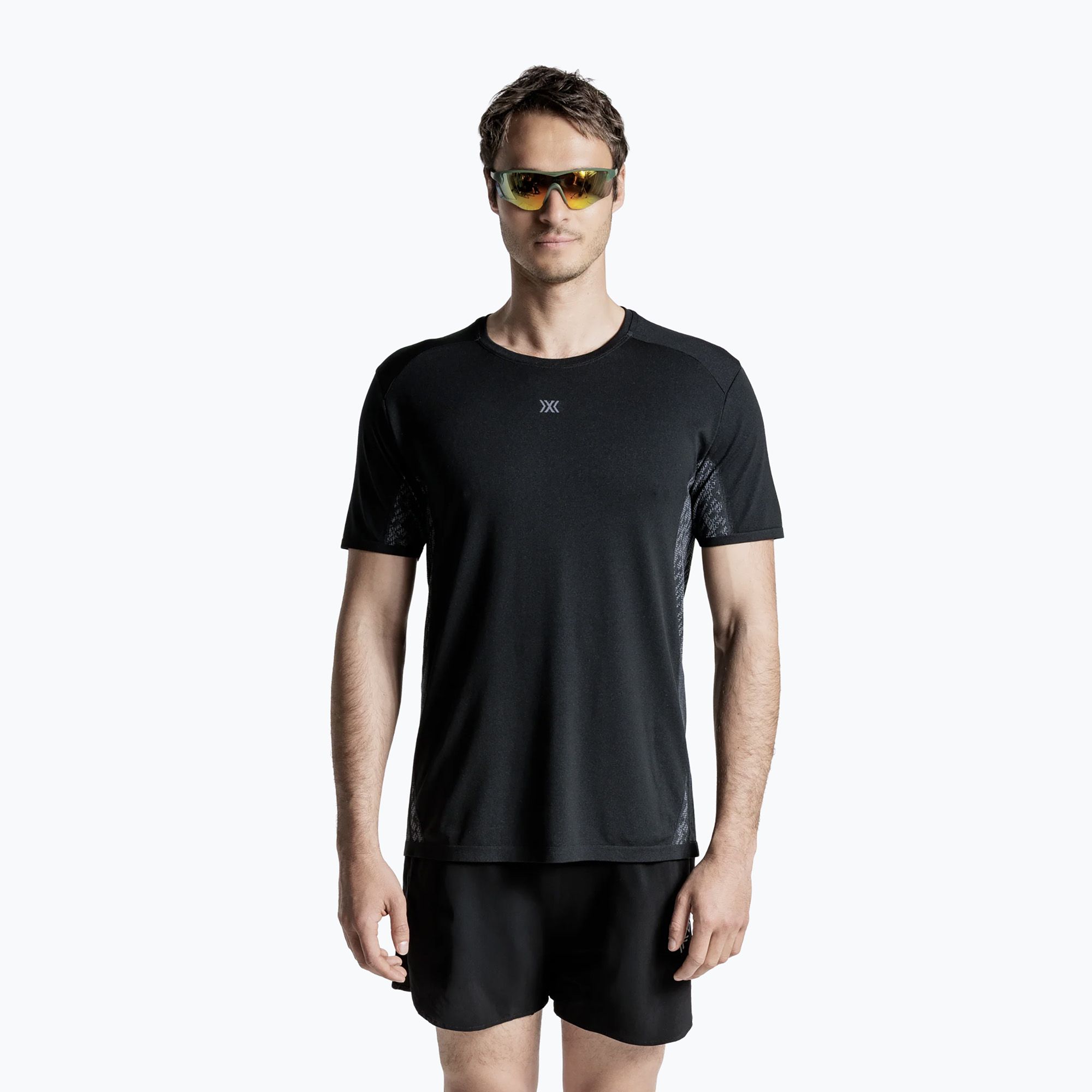 Men's running top X-Bionic Xceed Run Discover x black (XC-R2AAS26M ...
