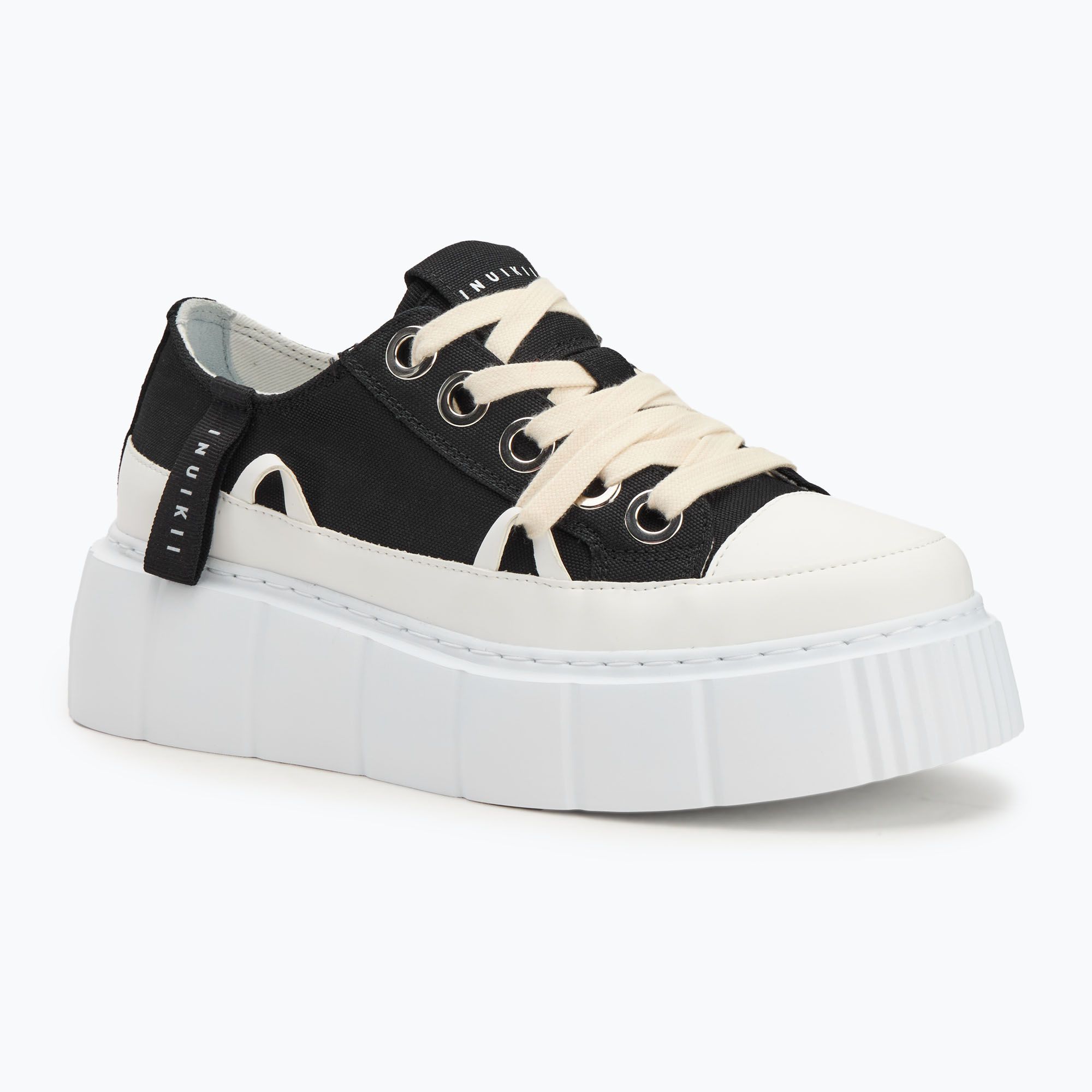 Women's shoes INUIKII Matilda Canvas Low black (39 EU)