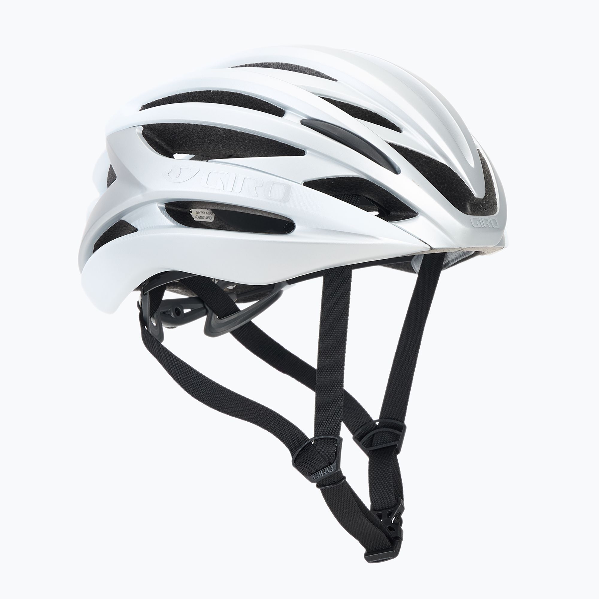 Giro Syntax Integrated MIPS matte white/silver bike helmet (GR-7103874 ...