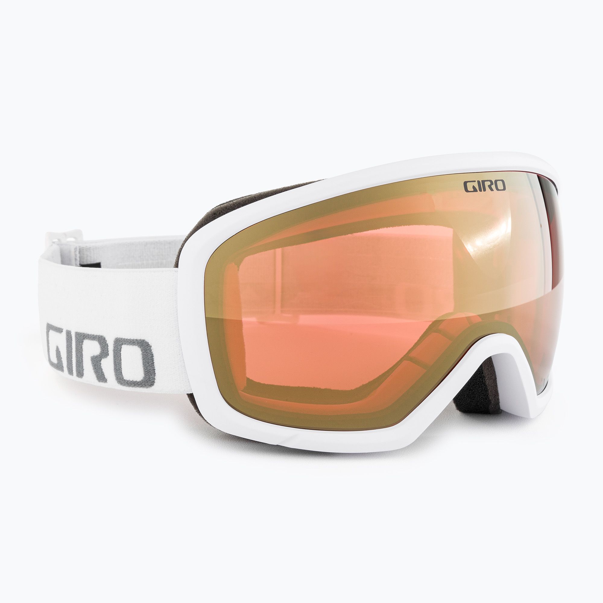 Giro Ringo white wordmark/vivid copper ski goggles (GR 