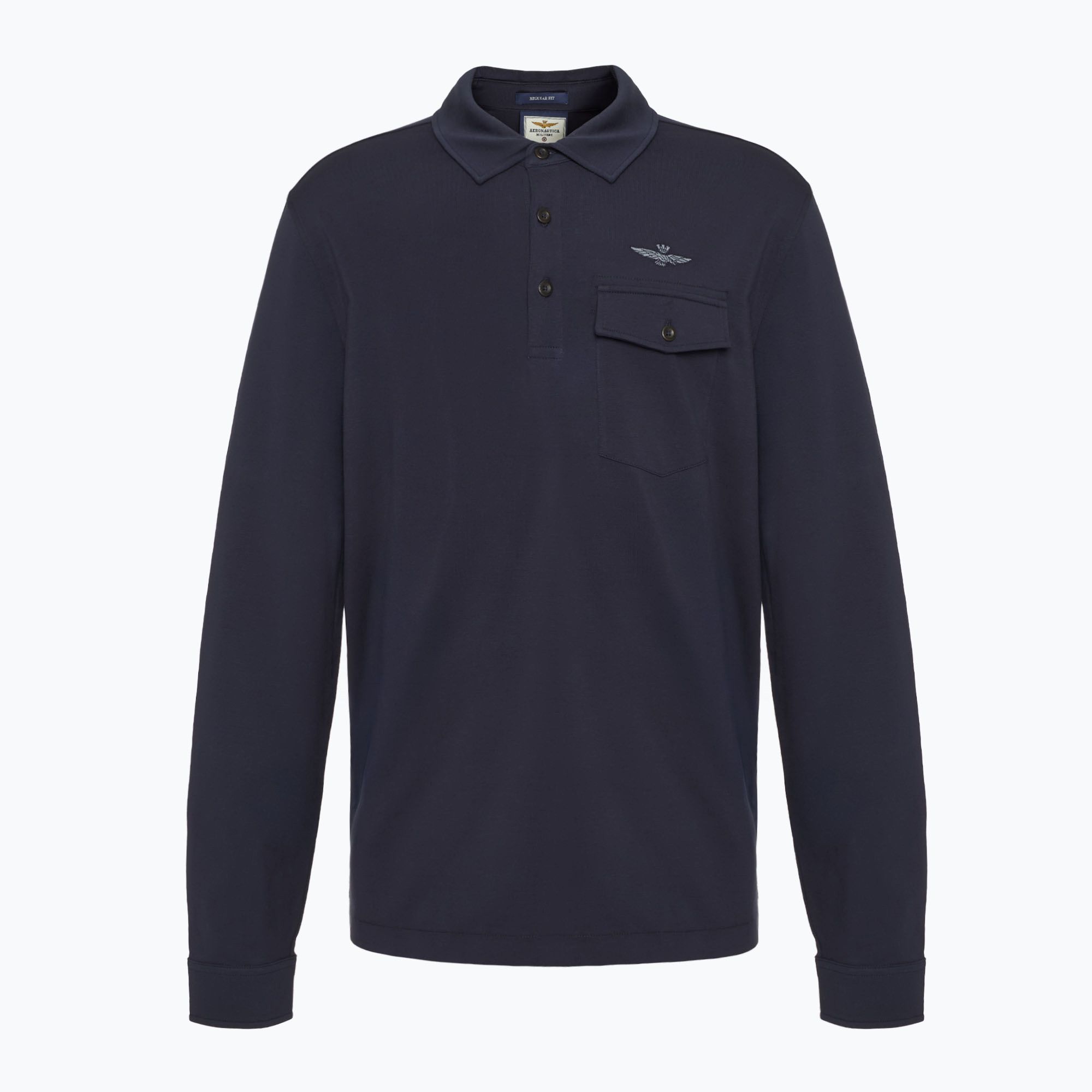 Aeronautica Militare Urban dark blue men's longsleeve