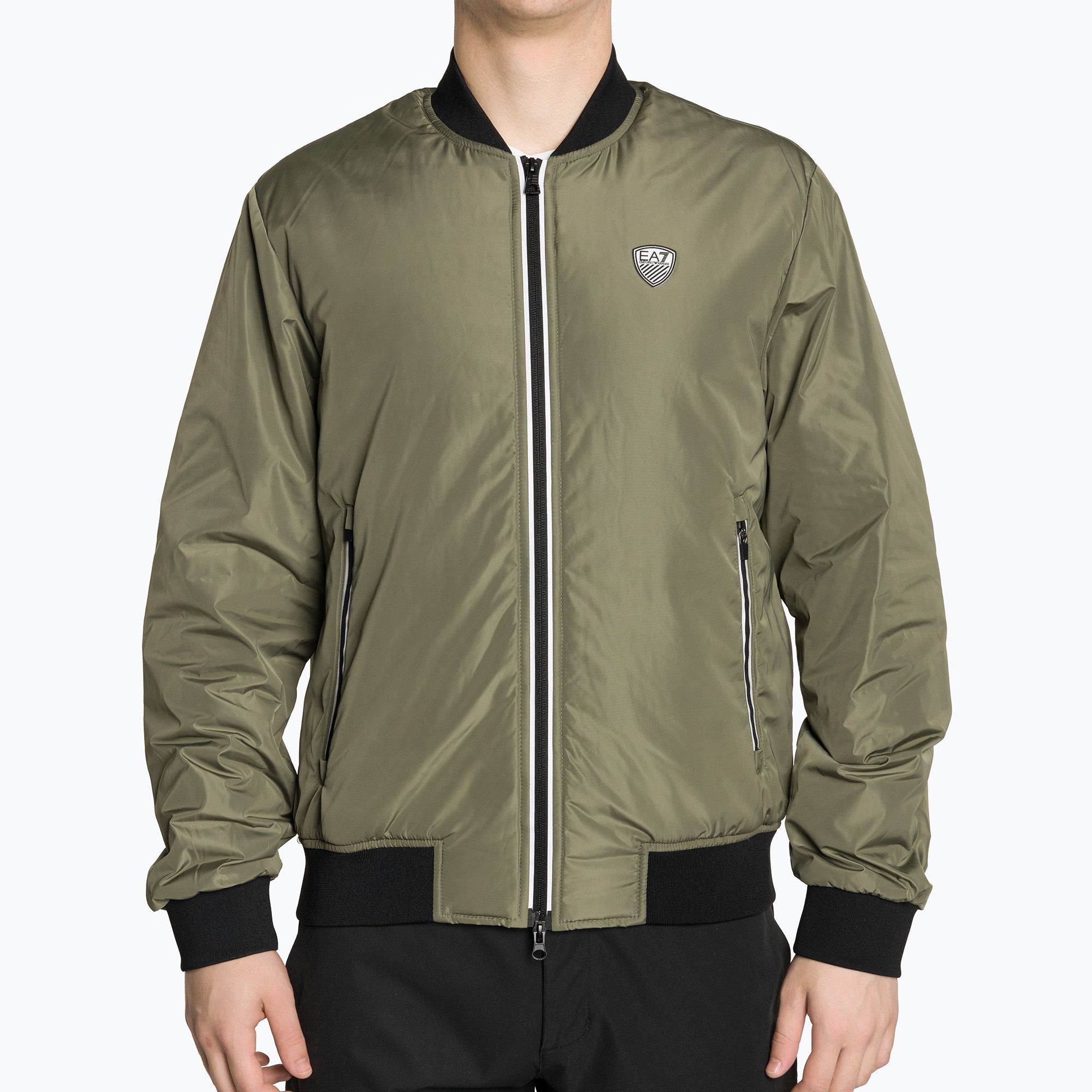 Men's EA7 Emporio Armani Train Premium Shield beetle jacket (S)