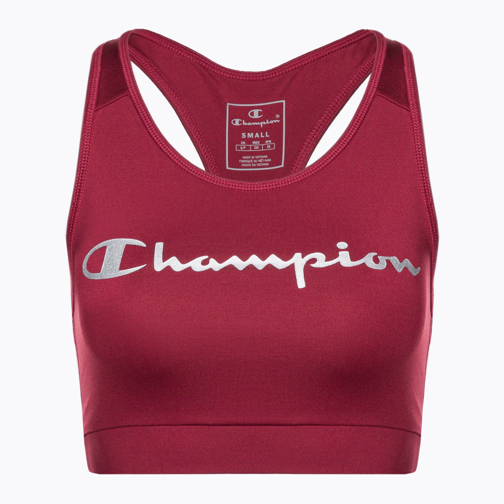 Champion Small Athletic Top Built In Bra Sleeveless Gym Shirt
