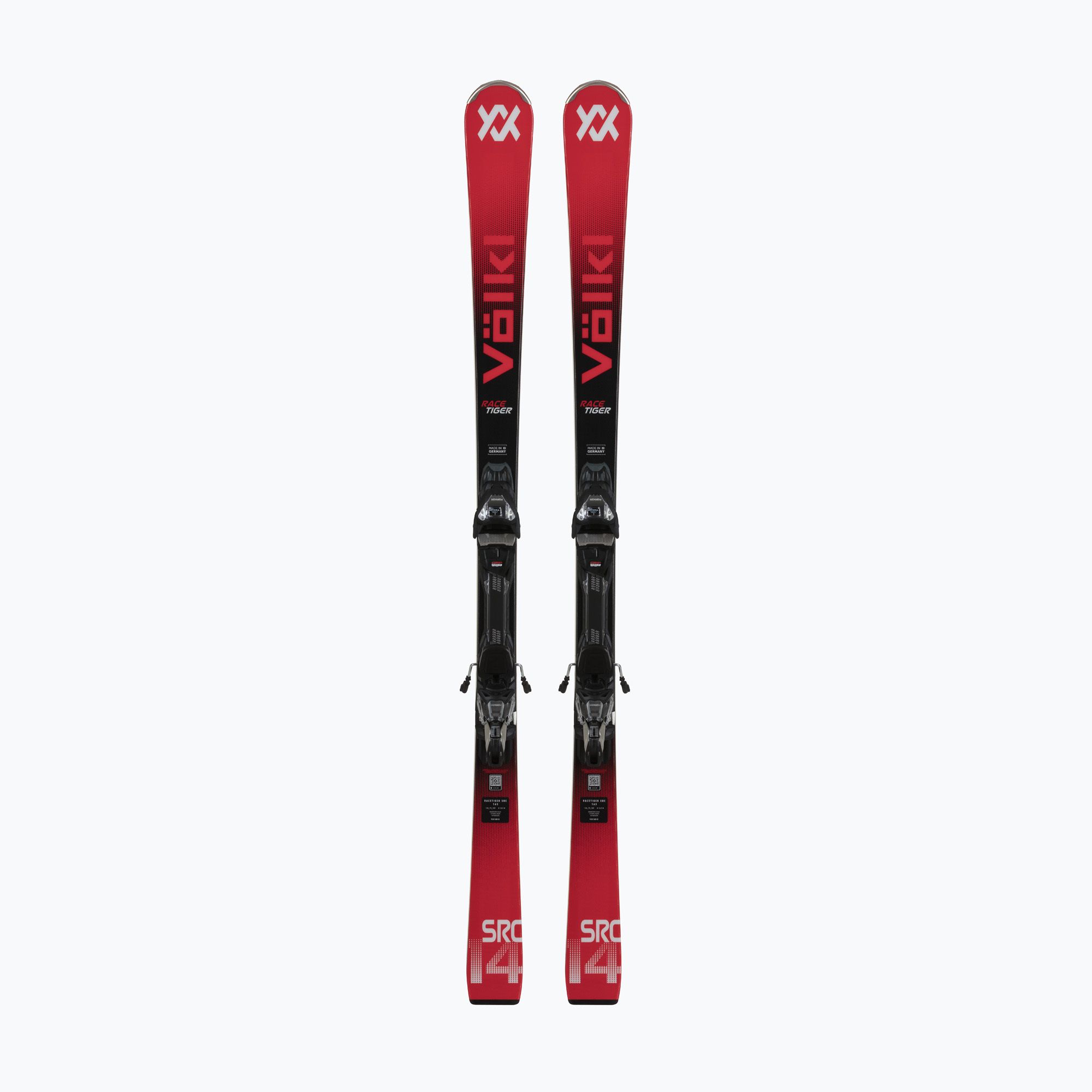 Völkl Racetiger srcスキー 赤/黒 Alpine skis Völkl Racetiger SRC Red + bindings VMotion 10 GW black