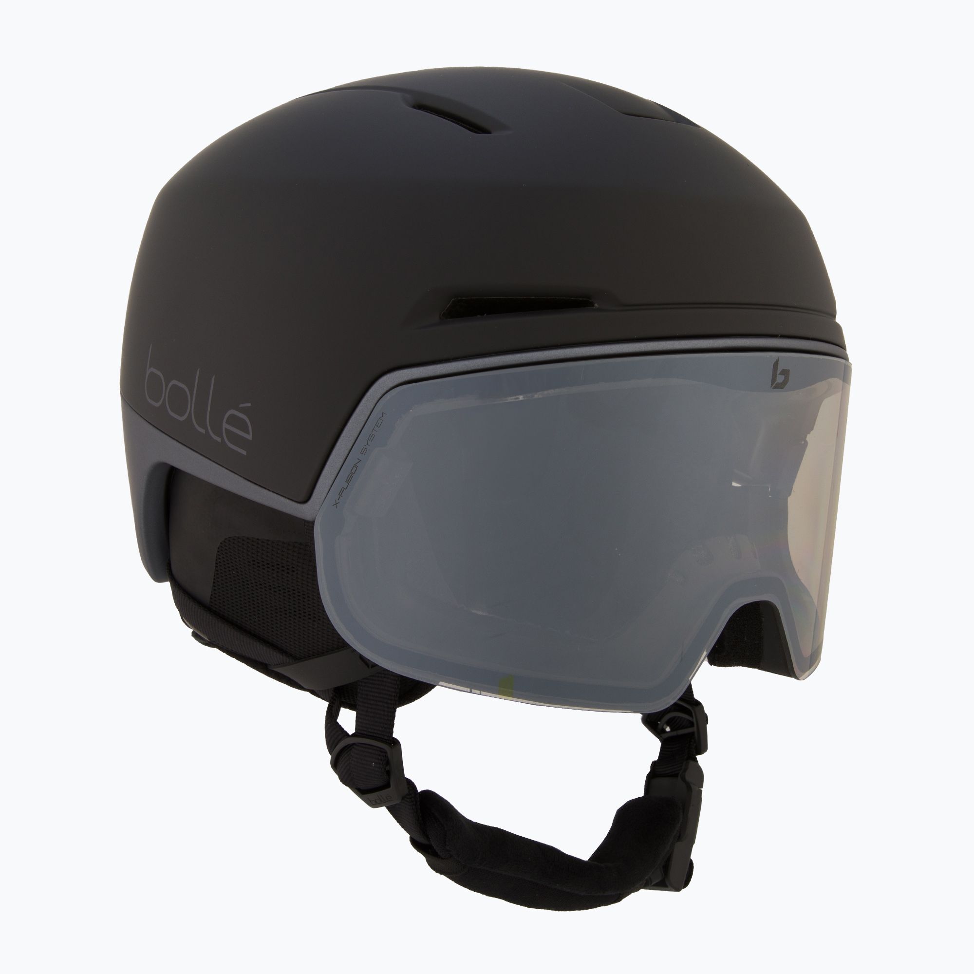 Bollé X-Fusion ski helmet black/steal matte/photochromic gun (BH017008 ...