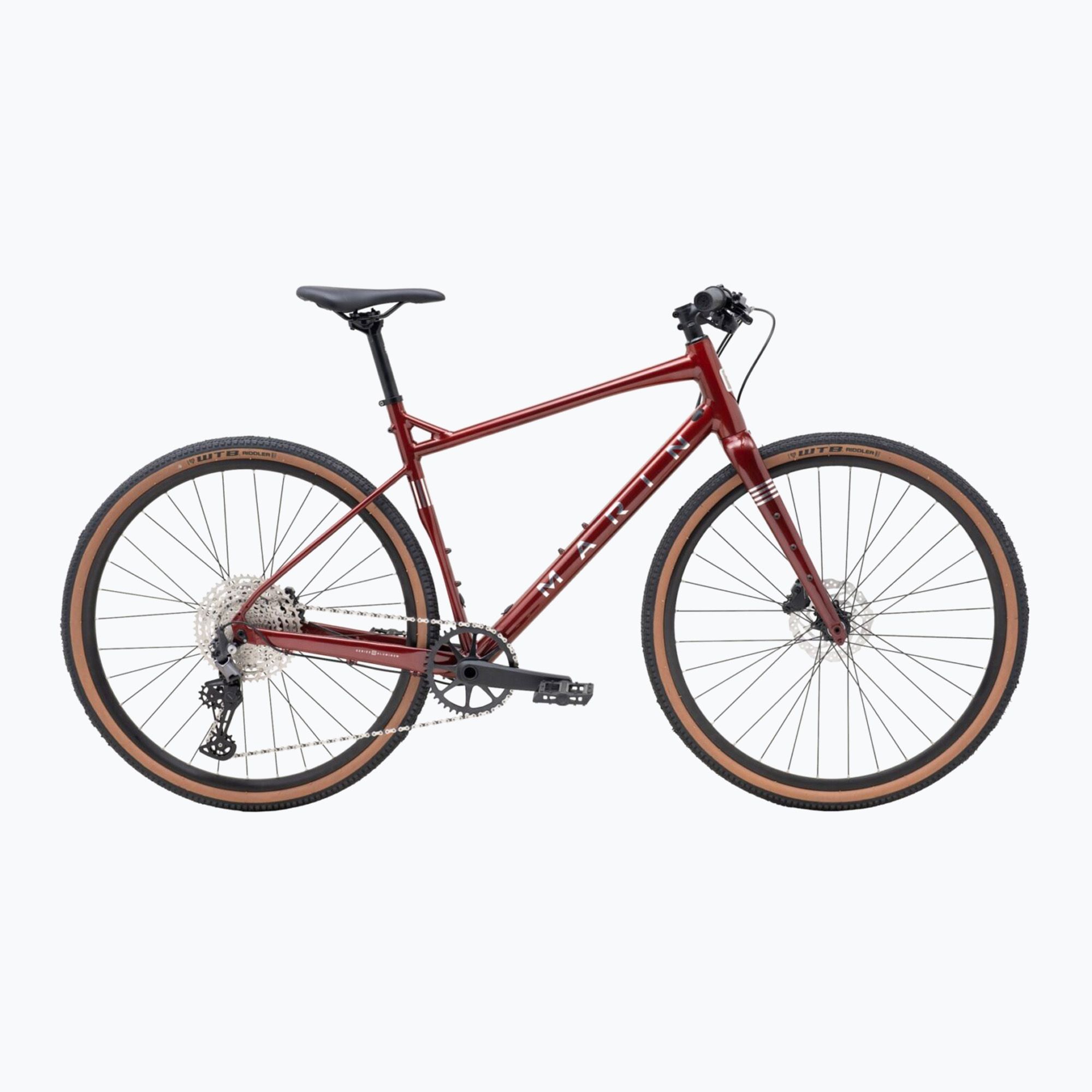 Marin DSX 2 700C gloss metallic red/chrome gravel bicycle (S)
