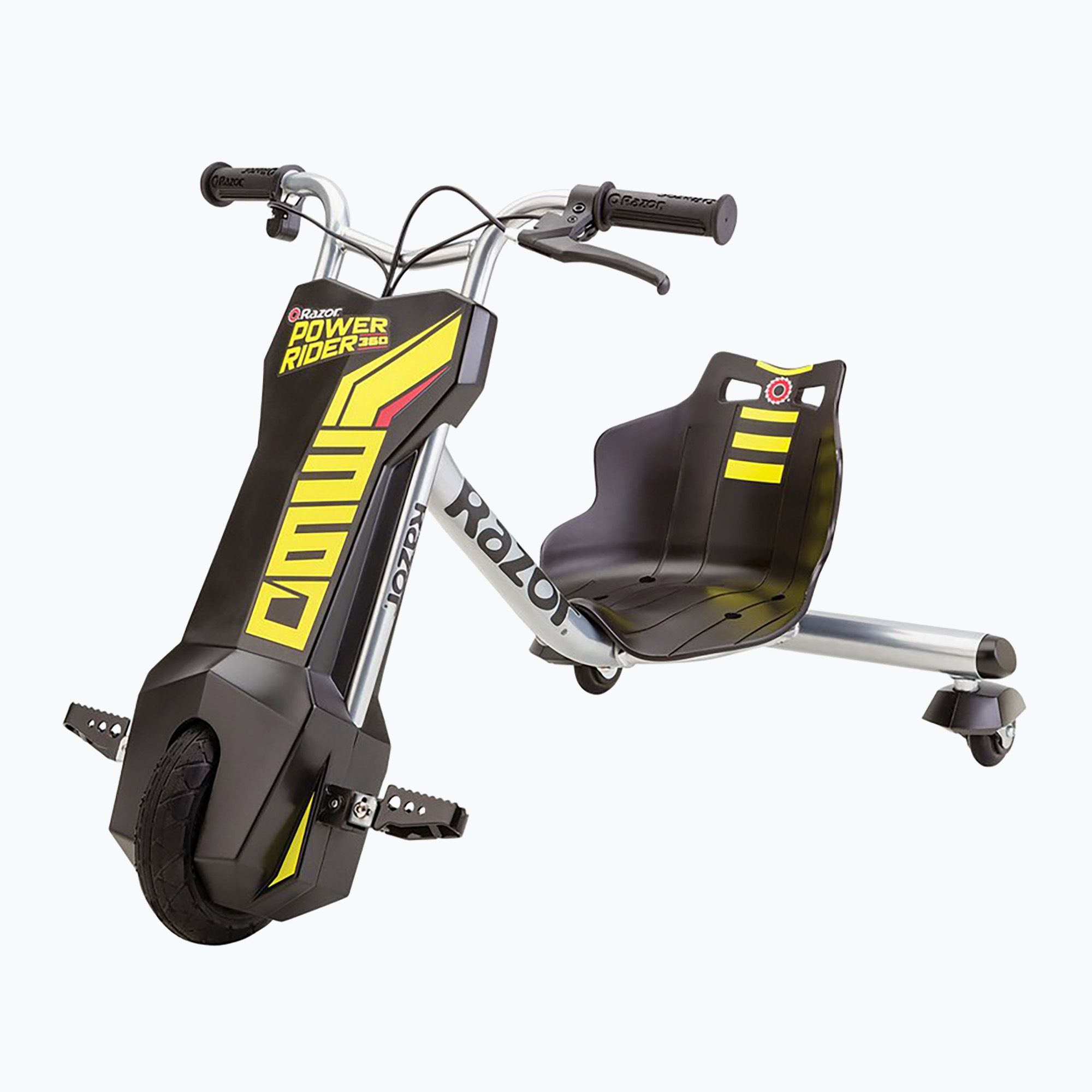 Razor PowerRider 360 black/yellow children's electric vehicle