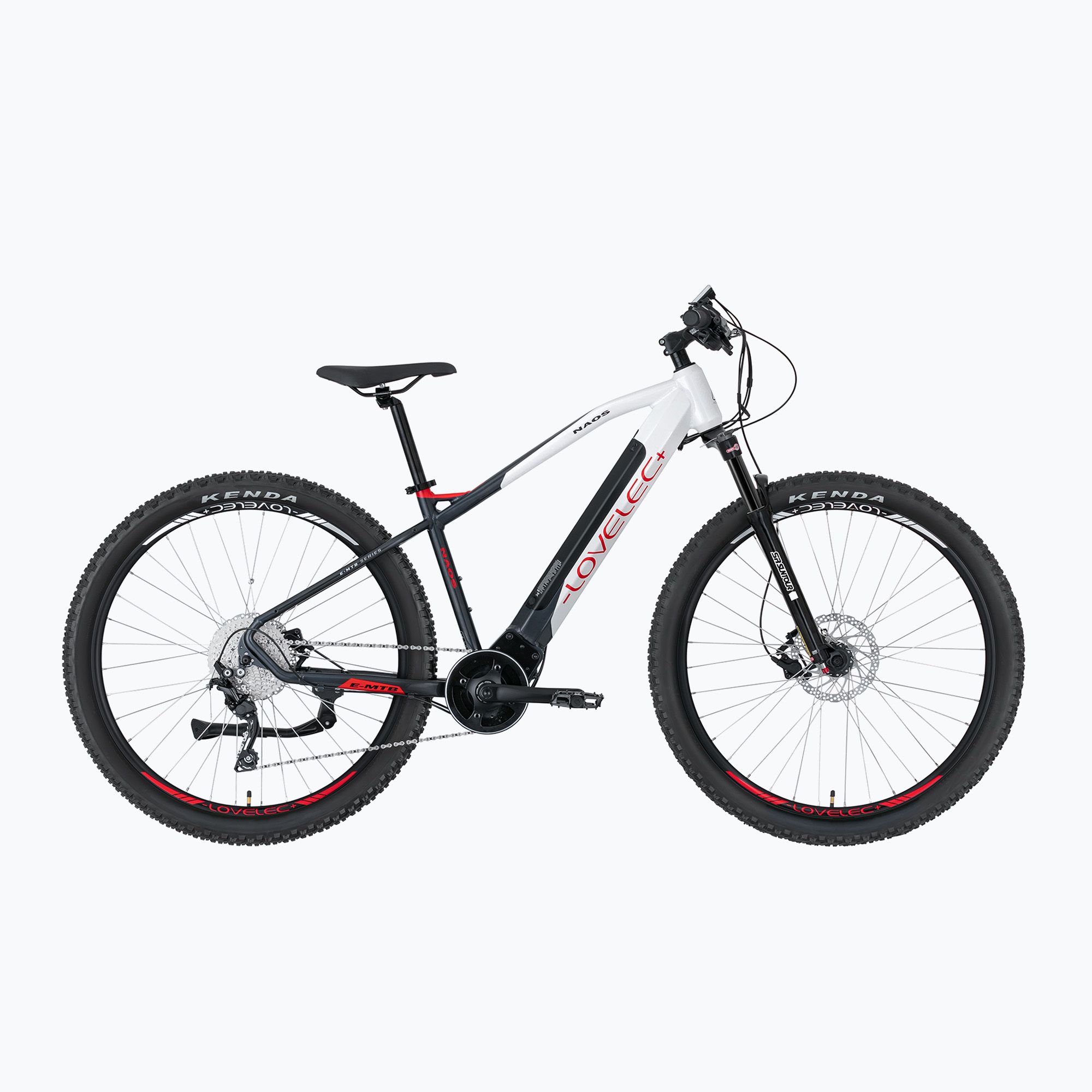 LOVELEC Naos 36V 15Ah 540Wh white/black electric bicycle (19'')