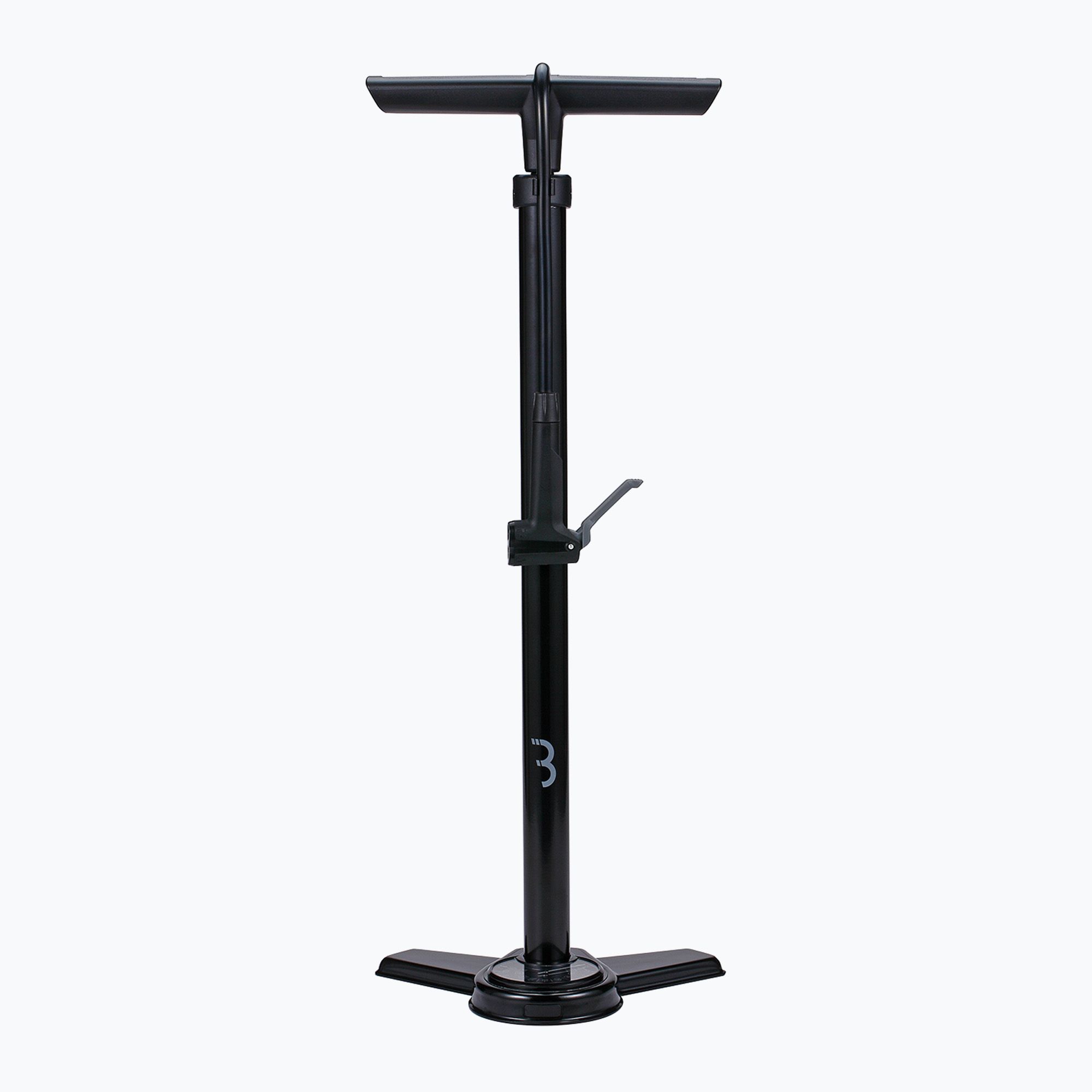 BBB Cycling AirSteel Bike Floor Gauge | Hand Pump With DualHead 3.0 Universal For Presta Dunlop And Schrader | BFP-27 | Black, 670 Mm - View #3
