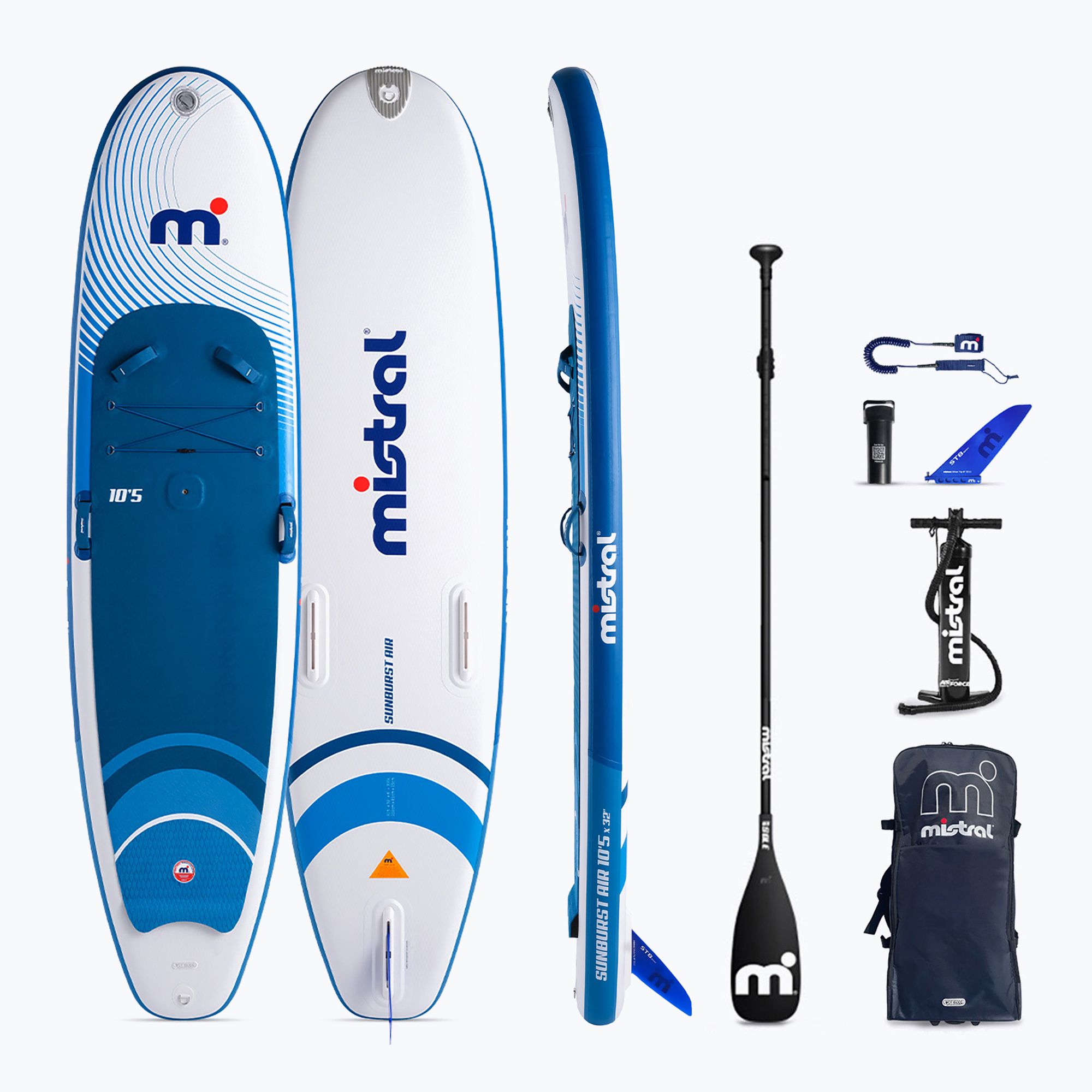 SUP board Mistral Sunburst Air 10'5 blue/white (1103002102150