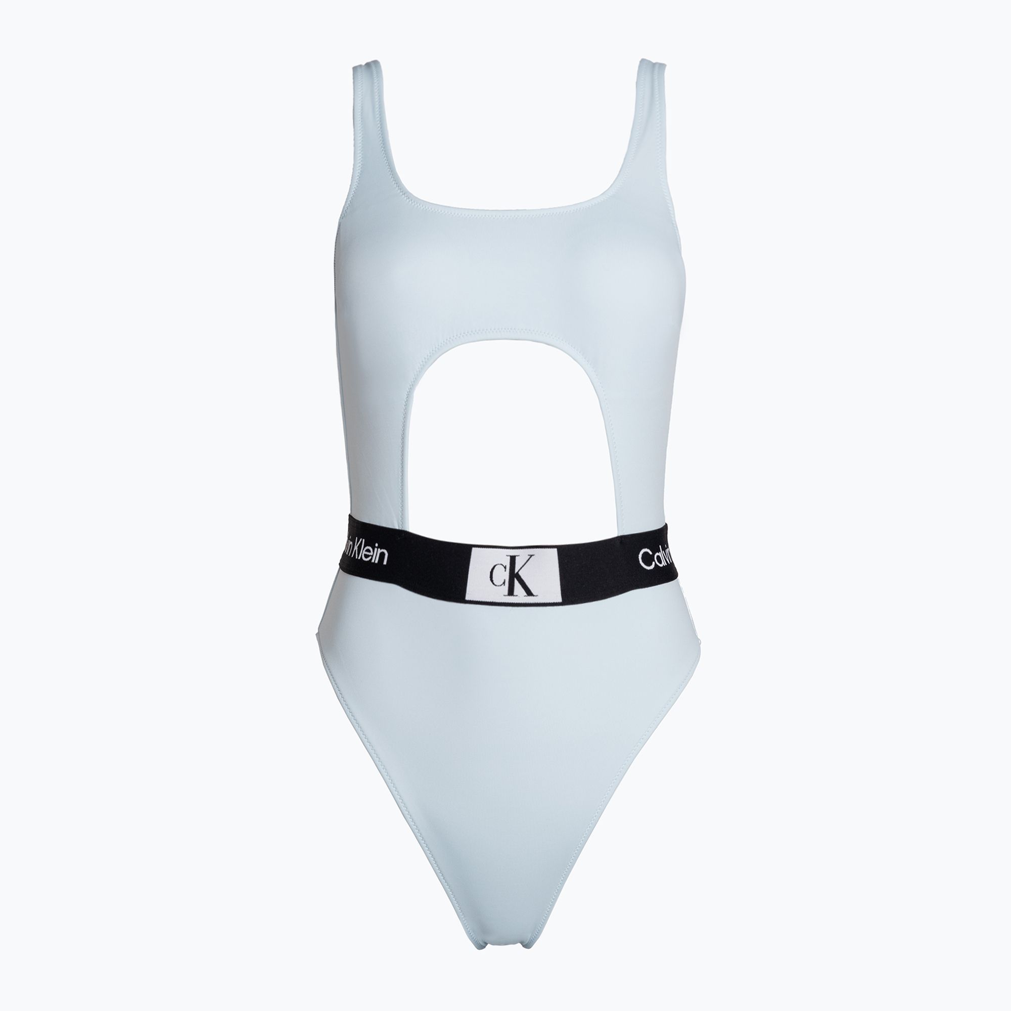 Women's one-piece swimsuit Calvin Klein Cut Out One Piece-Rp blue (S)