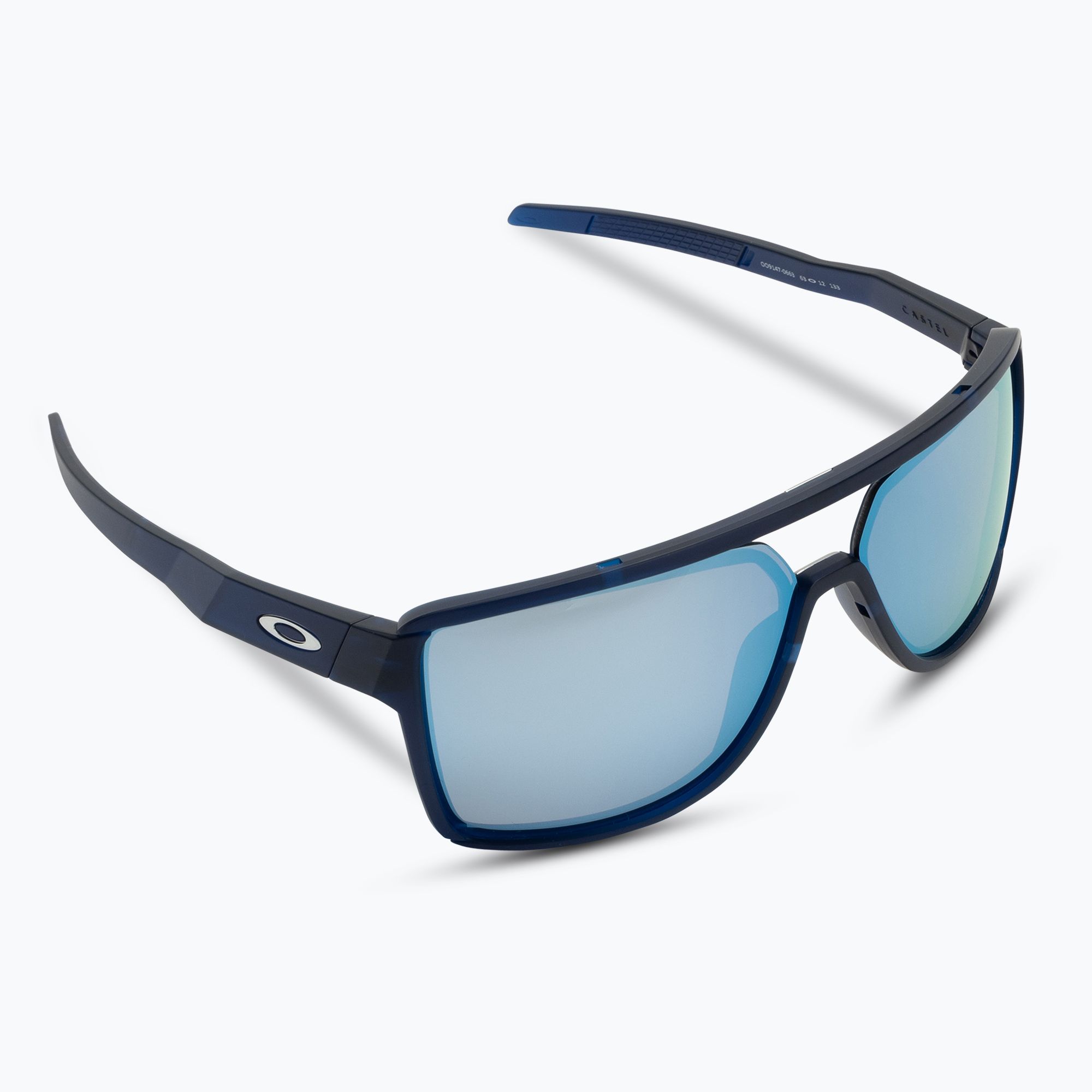 Oakley Castel matte trans blue prizm deep water polarized hiking glasses OO9147 0663 Sportano