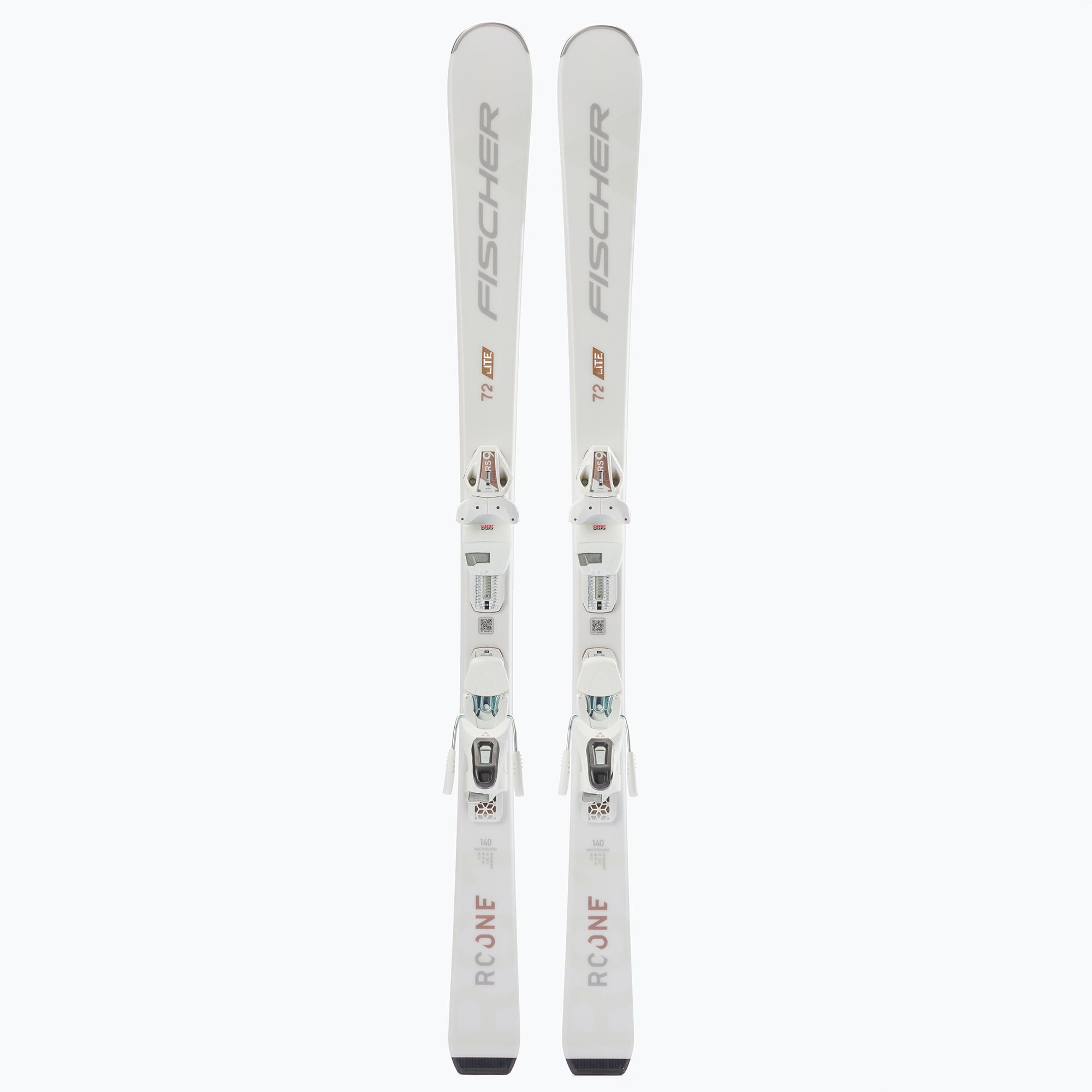 Women's downhill skis Fisher RC ONE LITE 72 SLR + RS9 SLR white