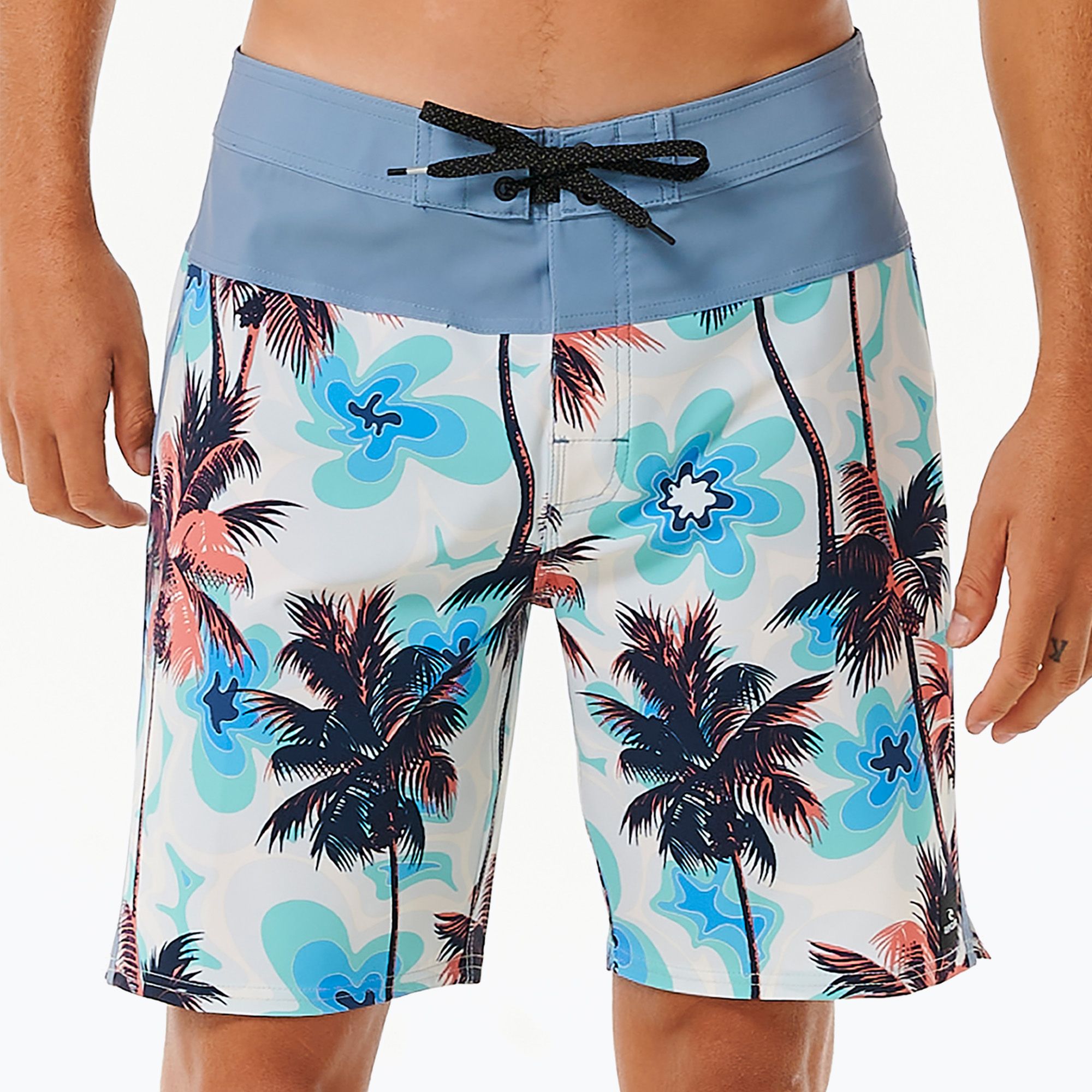 thumbnail image 2 of Rip Curl Mirage Mason Barrel Killa Boardshorts-Retro Blue 2 of 11
