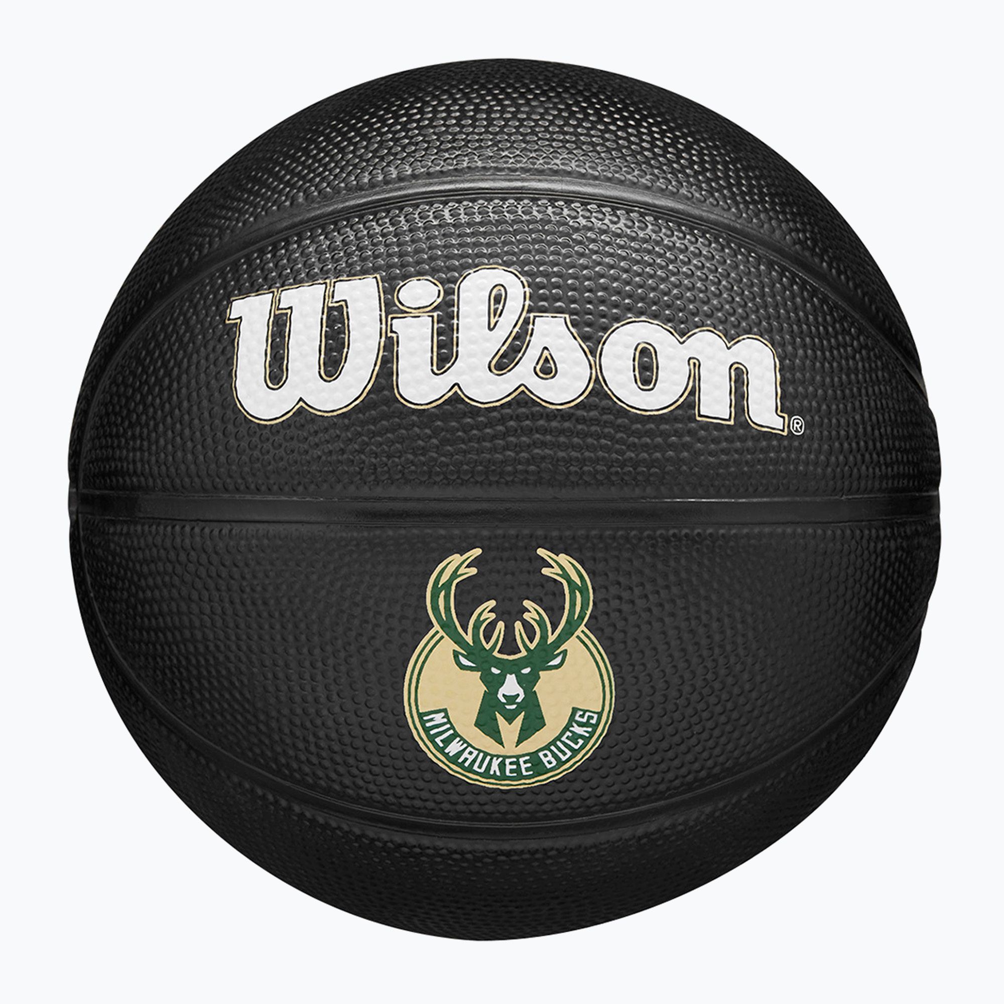 Milwaukee Bucks Tribute Wilson NBA Mini Basketball (Size 3