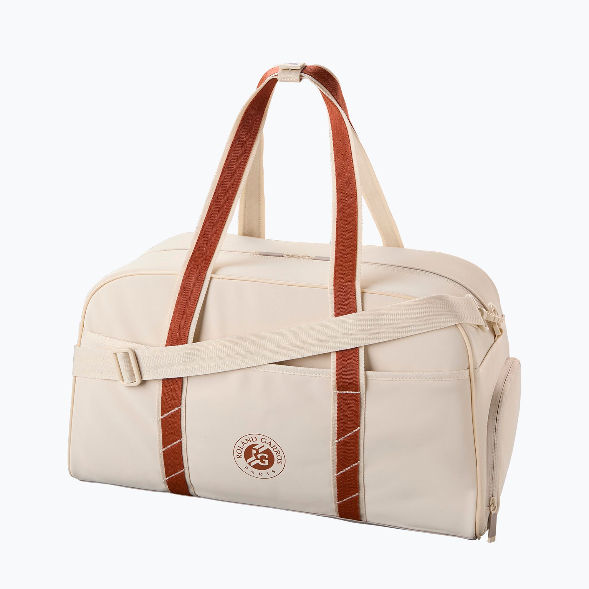 Tennis Bag Wilson Roland Garros Small Duffel 2025 Cream Clay Tennis Bag Wilson Roland Garros Small Duffel 2025 Cream Clay