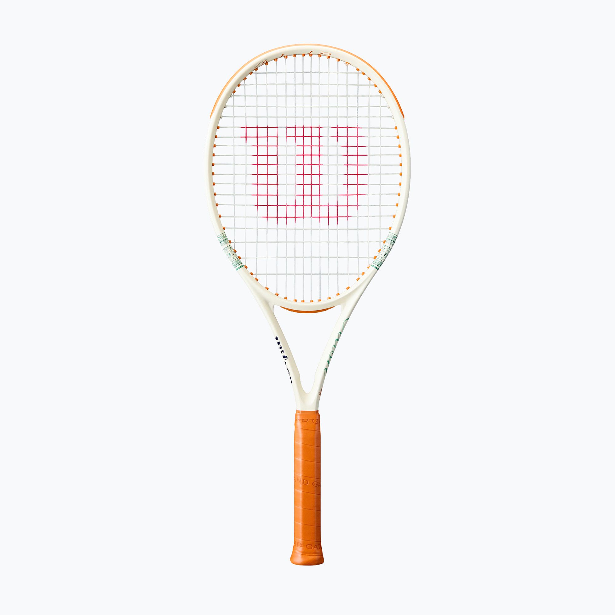Tennis racket Wilson Roland Garros Clash 100L V3 2026 stone (WR204411U1 ...