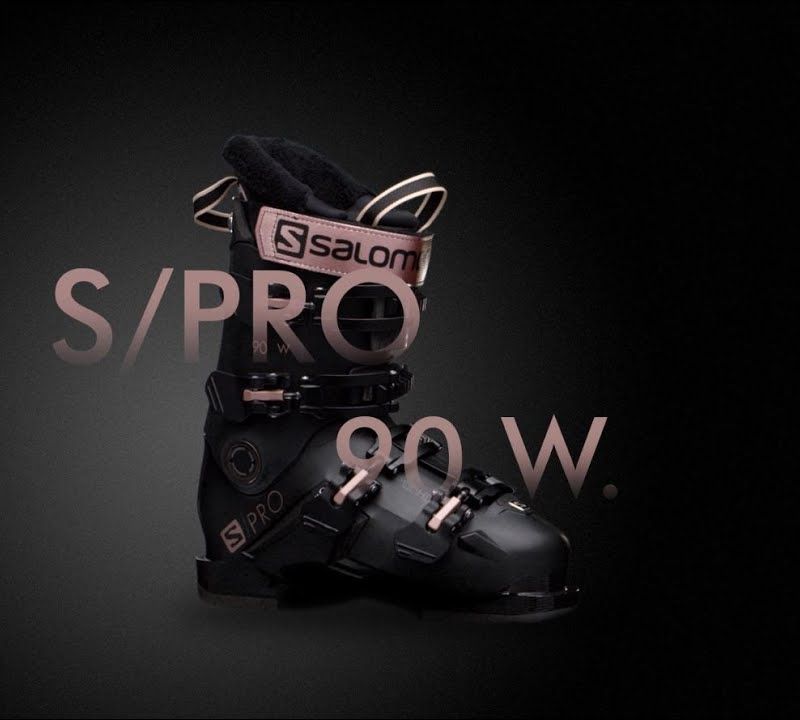 Women's ski boots Salomon S/Pro 90 W GW black L41486200 10