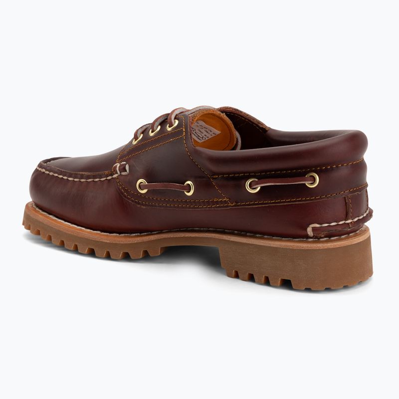 Men's shoes Timberland Authentics 3 Eye Classic burgundy 3