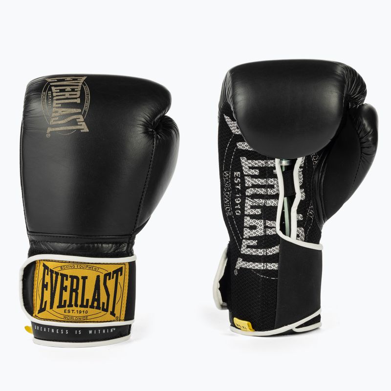 Everlast 1910 Classic boxing gloves black EV1910 3
