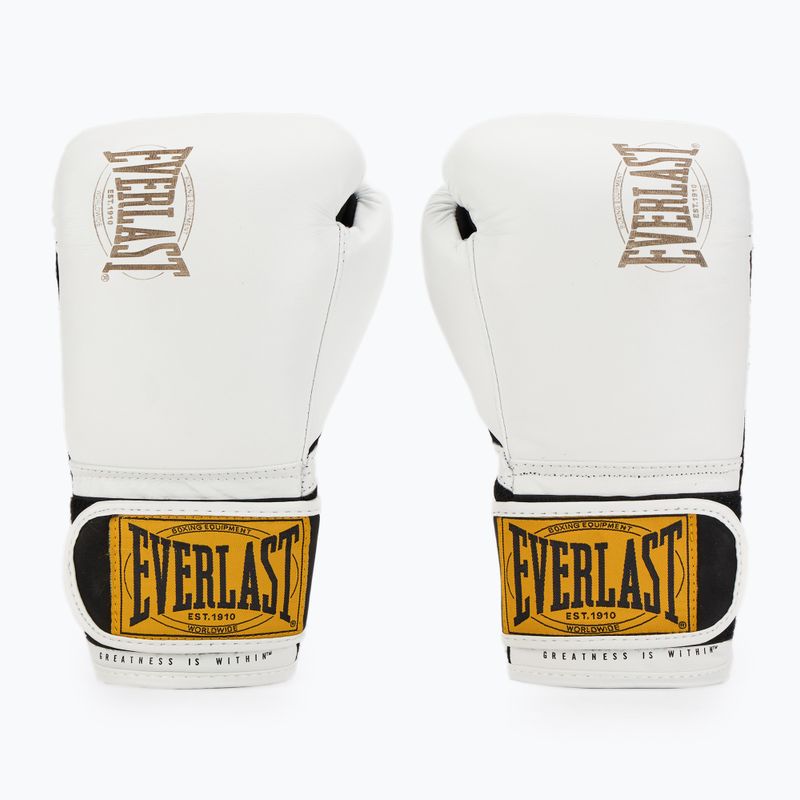 Everlast 1910 Classic white boxing gloves