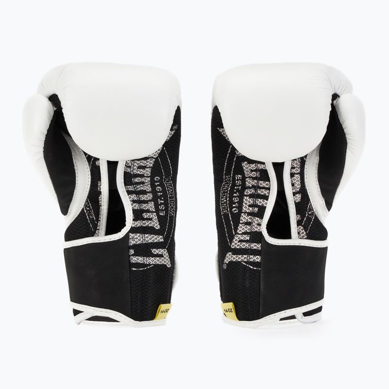 Everlast 1910 Classic white boxing gloves 2
