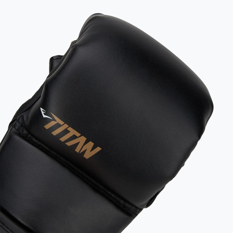 Everlast Titan Hybrid black grappling gloves 4