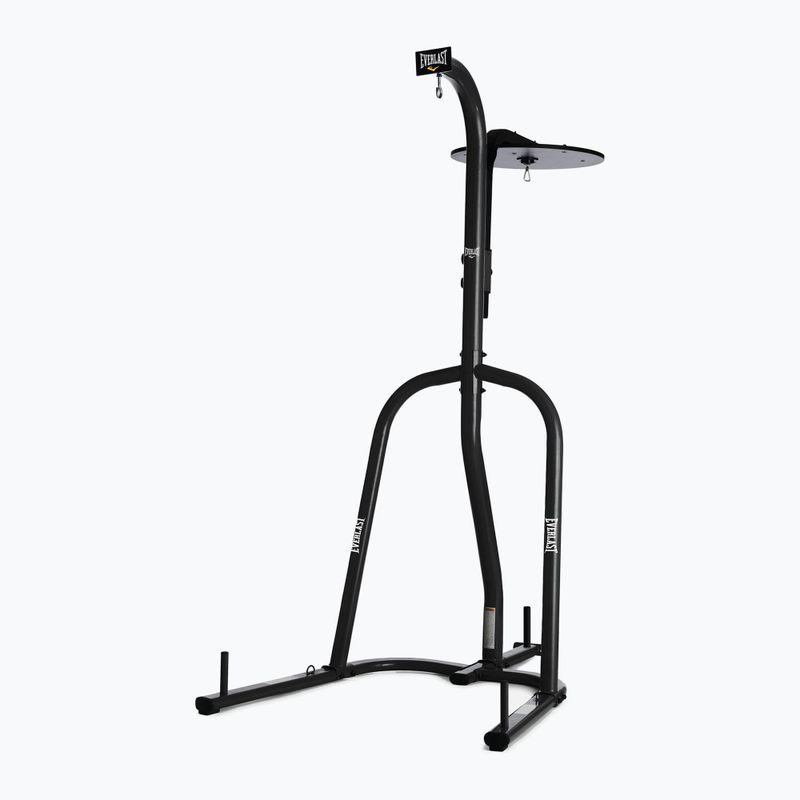 Standing structure for Everlast boxing bag and pearl with canopy black EV4813