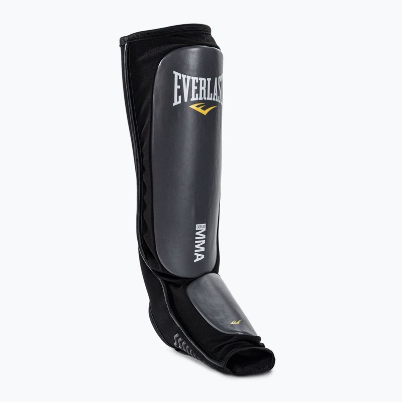 Everlast MMA foot and shin protectors Shinguards grey EV9300
