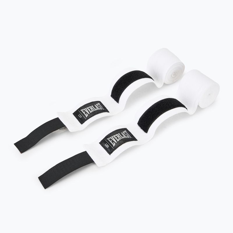 Boxing hand wrap Everlast 300 cm white 2