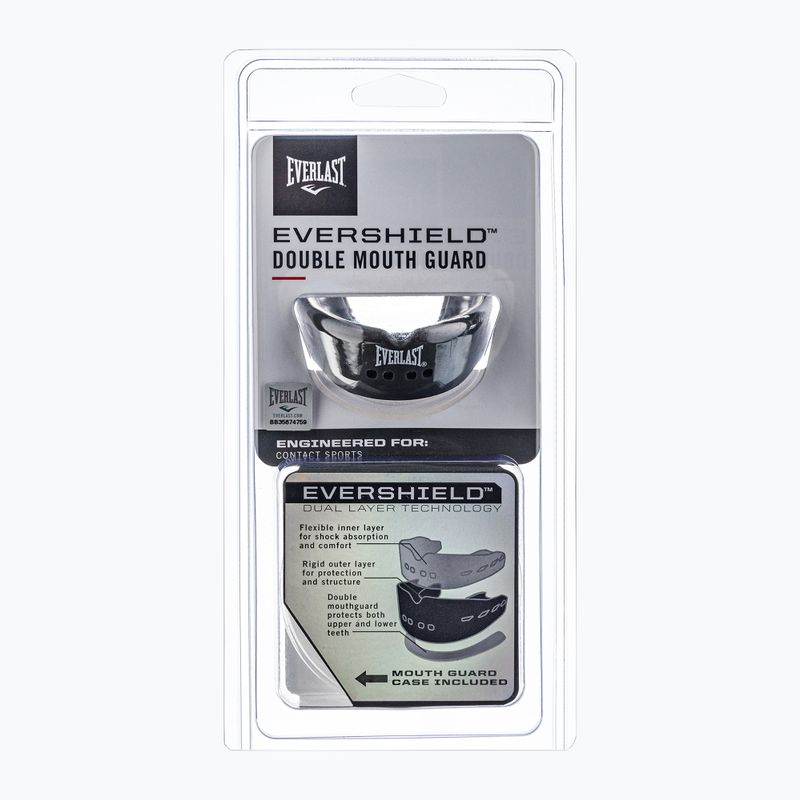 Everlast double jaw protector Evershield grey EV14002