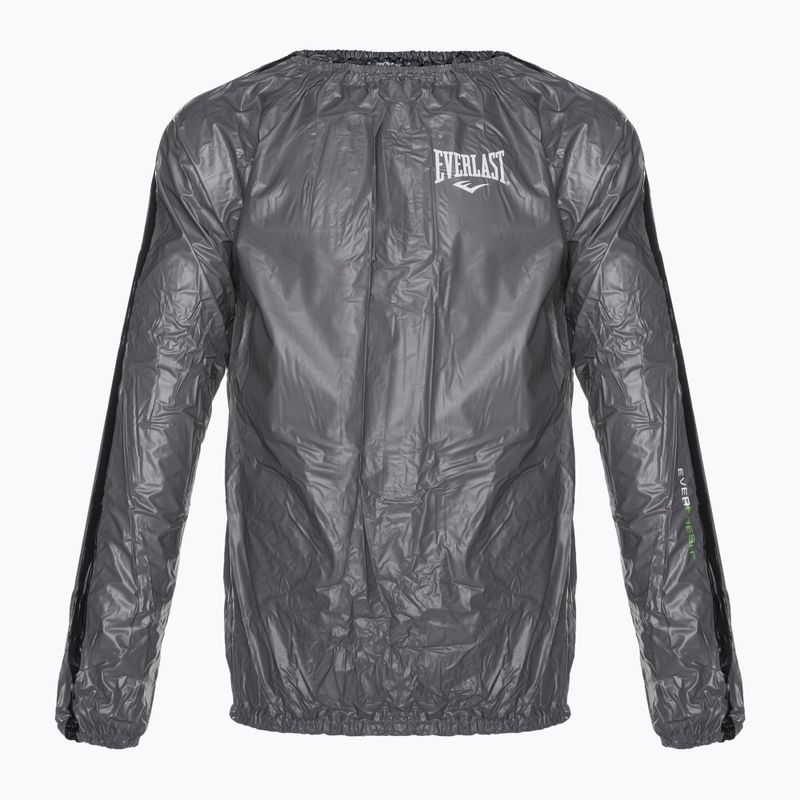 Men's boxing suit Everlast Sauna grey/black 2