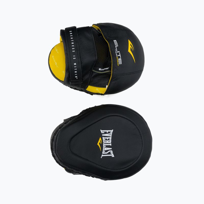 Everlast Elite Leamantis MIT leather trainer shields black EV4731 2