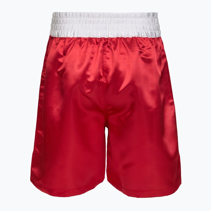 Men's training shorts Everlast Trunks Pro red/white 2