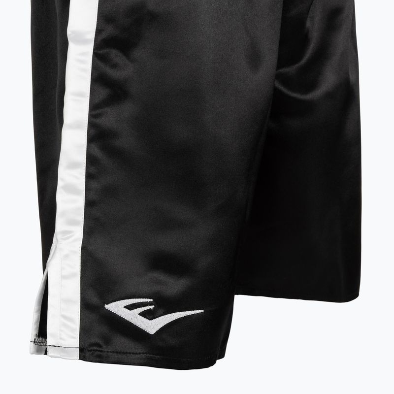 Men's training shorts Everlast Trunks Pro black/white 4