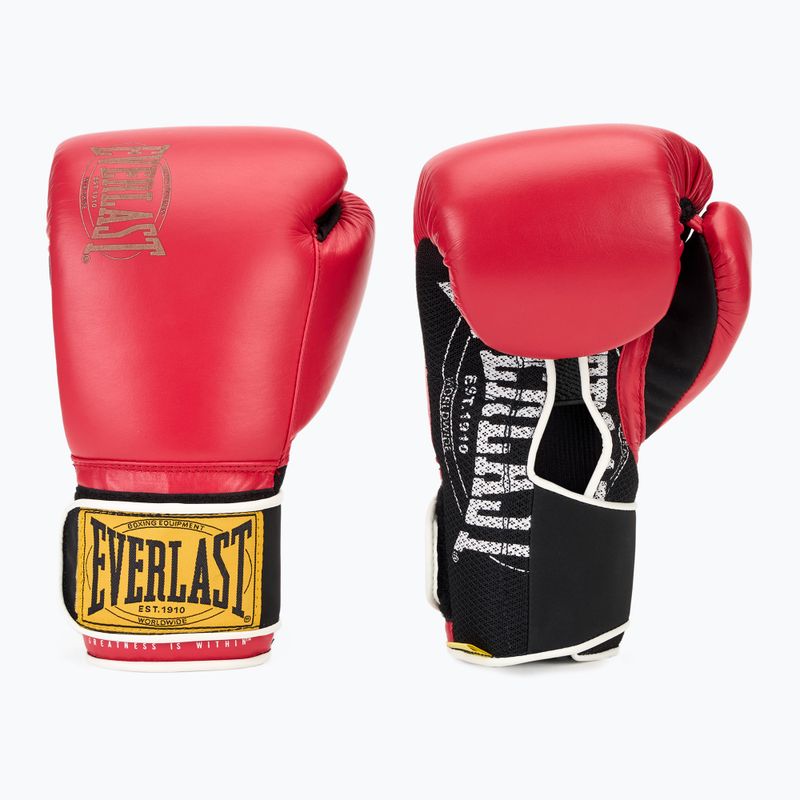 Everlast boxing gloves 1910 Classic red 3