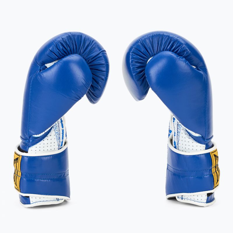 Everlast 1910 Classic Pro blue boxing gloves 4